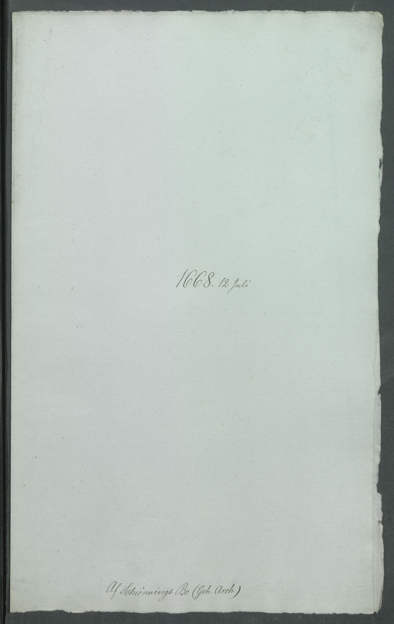 Riksarkivets diplomsamling, AV/RA-EA-5965/F02/L0171: Dokumenter, 1667-1670, p. 117