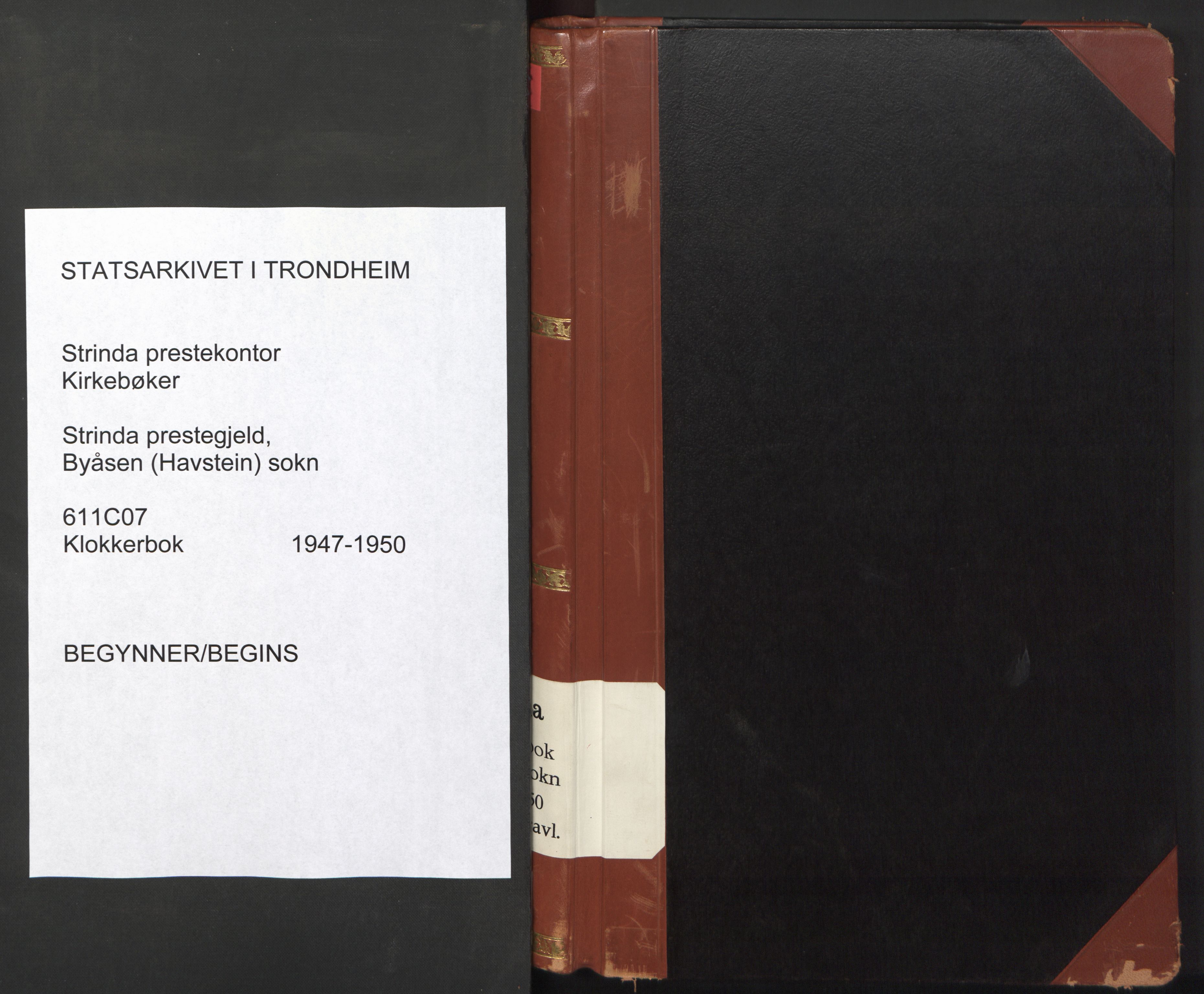 Ministerialprotokoller, klokkerbøker og fødselsregistre - Sør-Trøndelag, SAT/A-1456/611/L0359: Parish register (copy) no. 611C07, 1947-1950