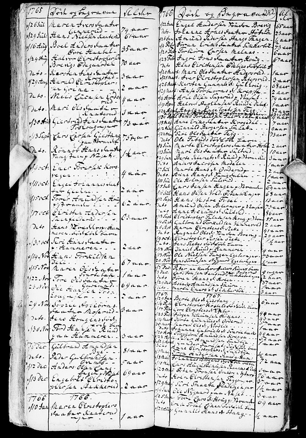 Enebakk prestekontor Kirkebøker, AV/SAO-A-10171c/F/Fa/L0002: Parish register (official) no. I 2, 1755-1806, p. 281-282