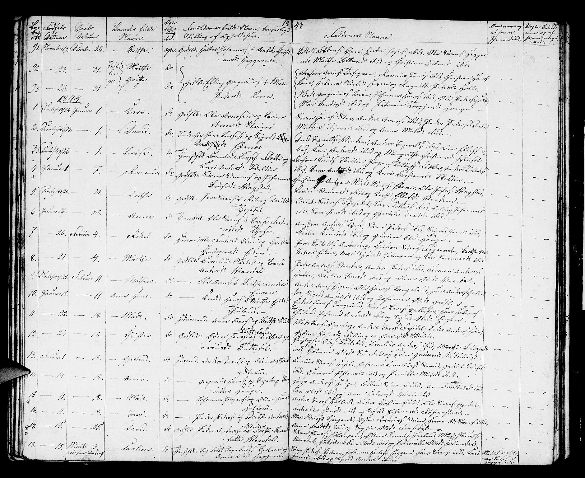 Fjaler sokneprestembete, SAB/A-79801/H/Hab/Haba/L0001: Parish register (copy) no. A 1, 1836-1846, p. 37