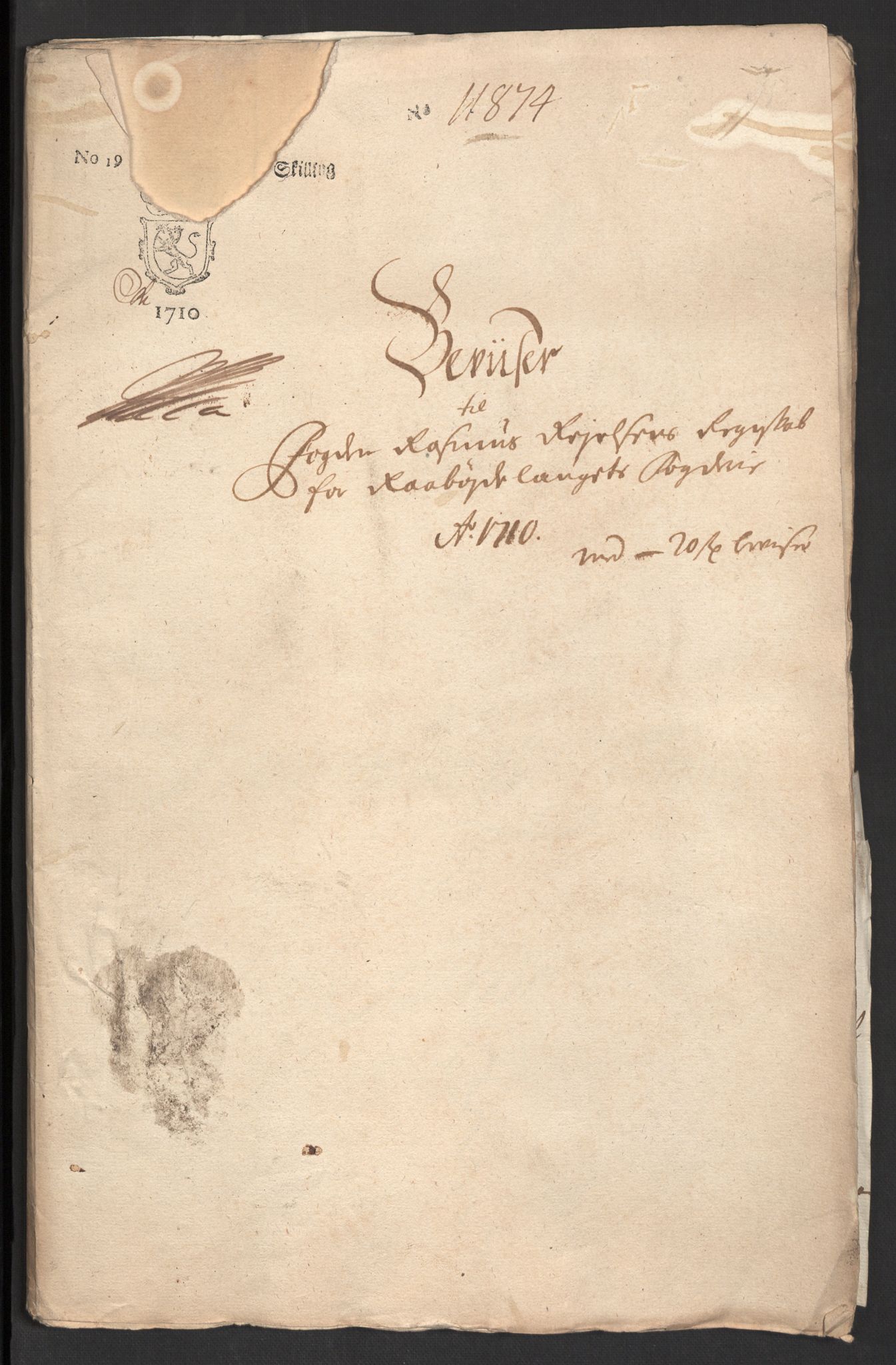 Rentekammeret inntil 1814, Reviderte regnskaper, Fogderegnskap, RA/EA-4092/R40/L2449: Fogderegnskap Råbyggelag, 1709-1711, p. 110