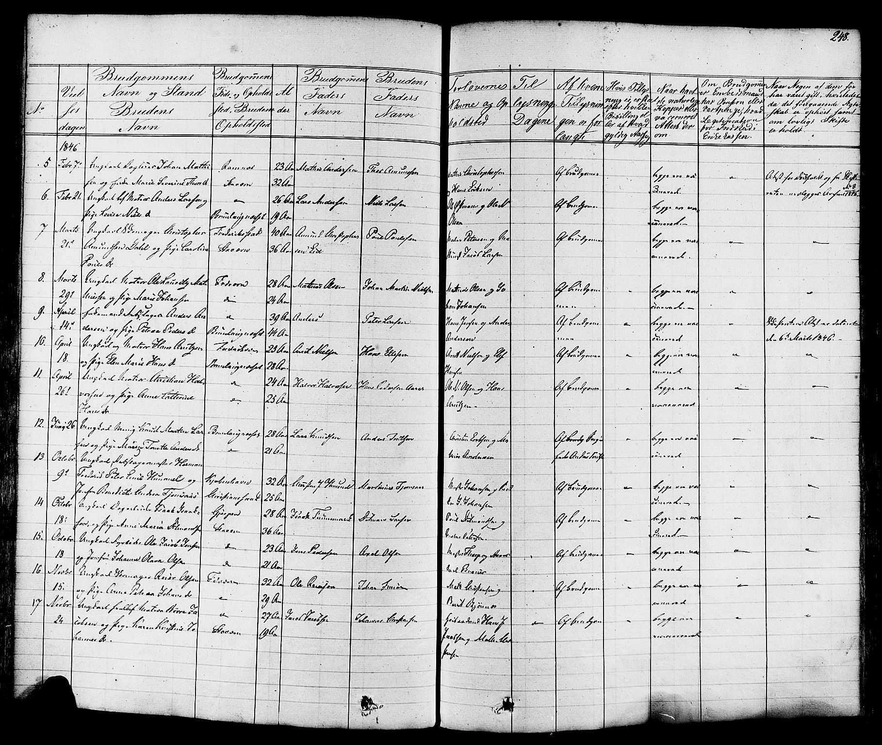 Stavern kirkebøker, AV/SAKO-A-318/F/Fa/L0007: Parish register (official) no. 7, 1840-1877, p. 248