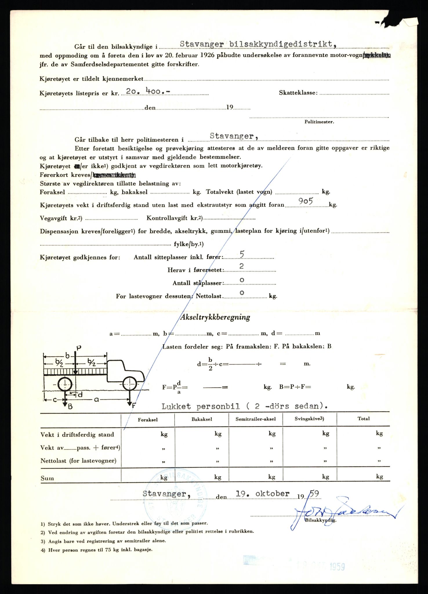 Stavanger trafikkstasjon, AV/SAST-A-101942/0/F/L0007: L-2150 - L-2549, 1930-1971, p. 1624