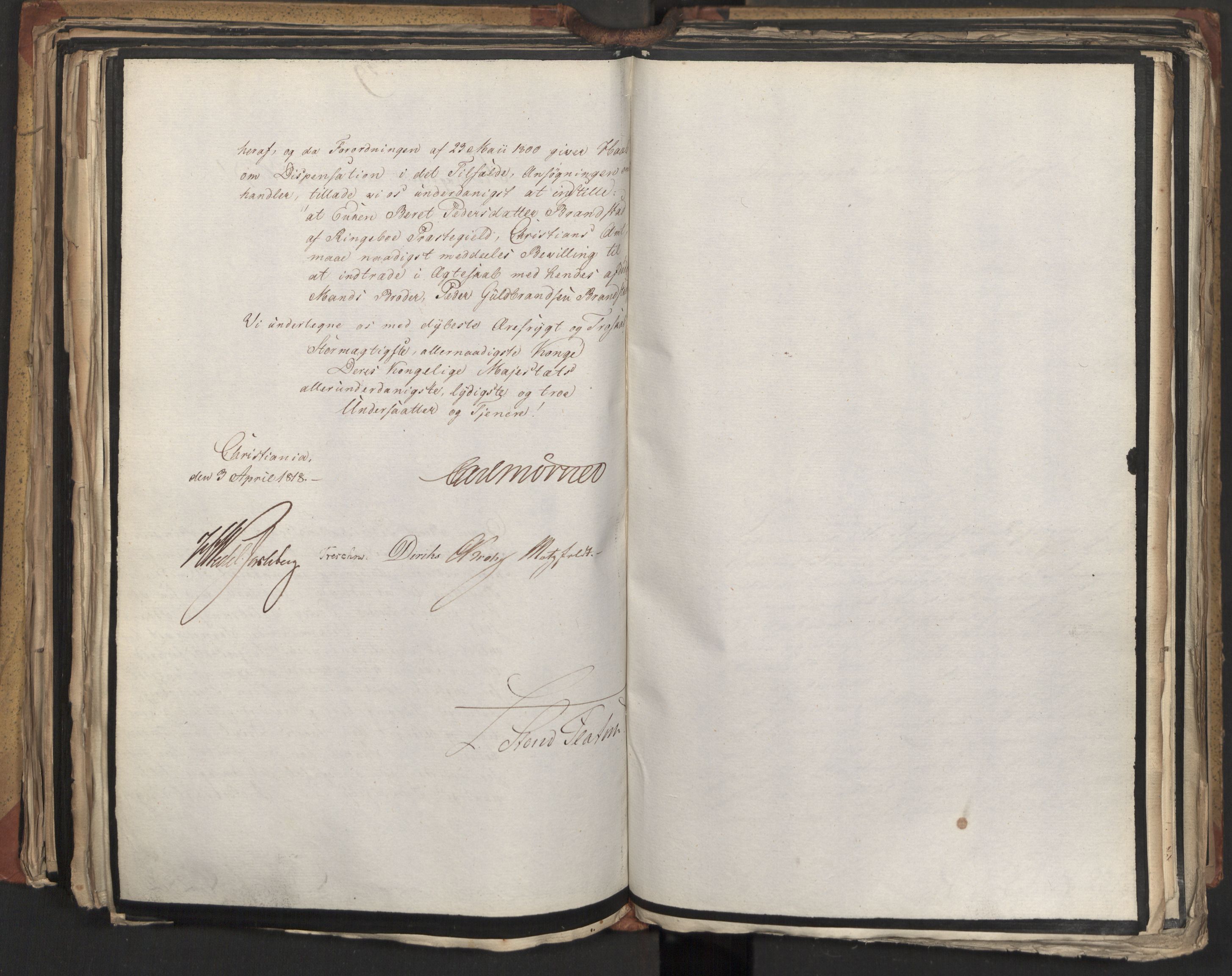 Statsrådsavdelingen i Stockholm, AV/RA-S-1003/D/Da/L0013: Regjeringsinnstillinger nr. 2761-2889, 1818, p. 269