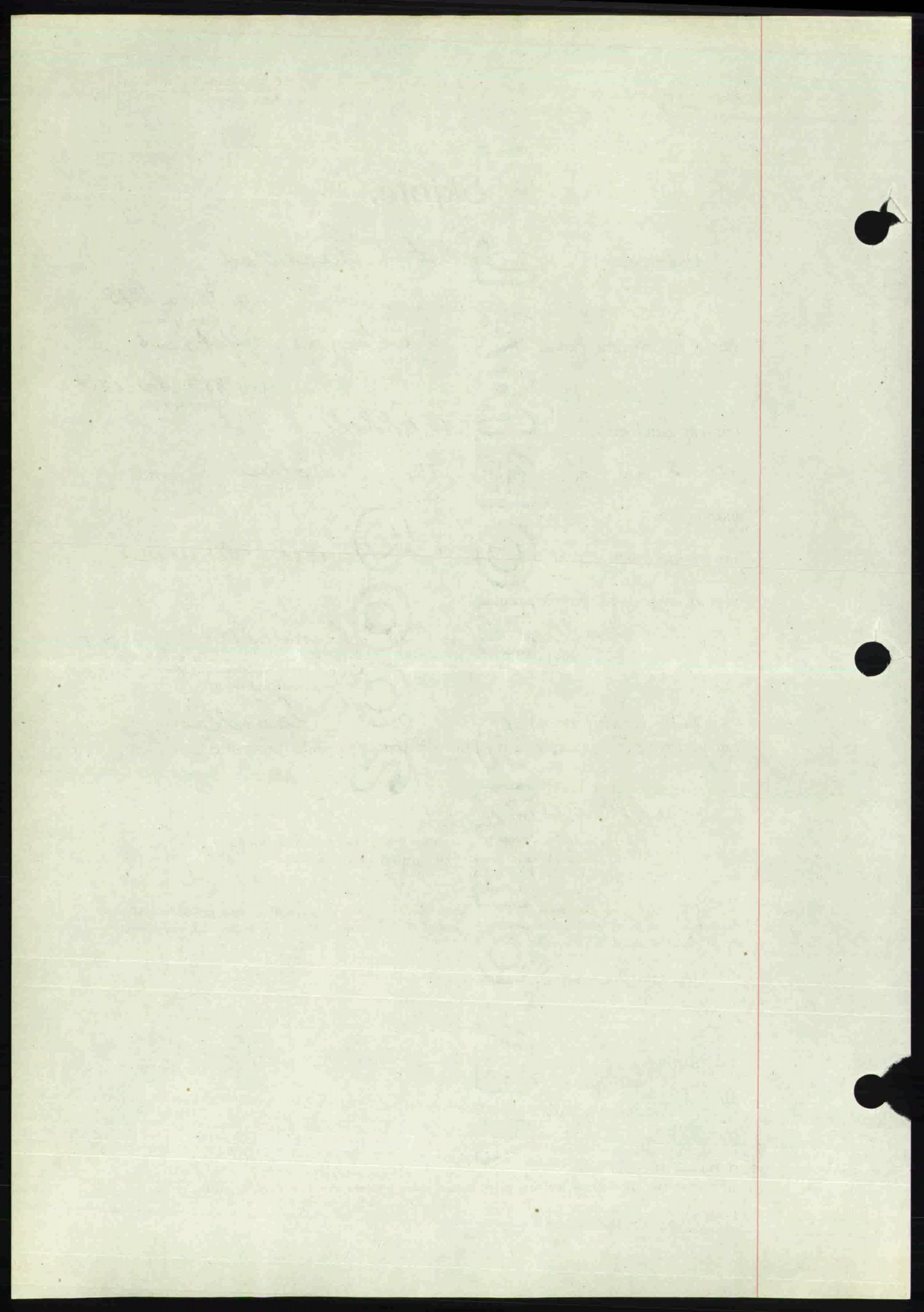 Toten tingrett, SAH/TING-006/H/Hb/Hbc/L0013: Mortgage book no. Hbc-13, 1945-1945, Diary no: : 42/1945