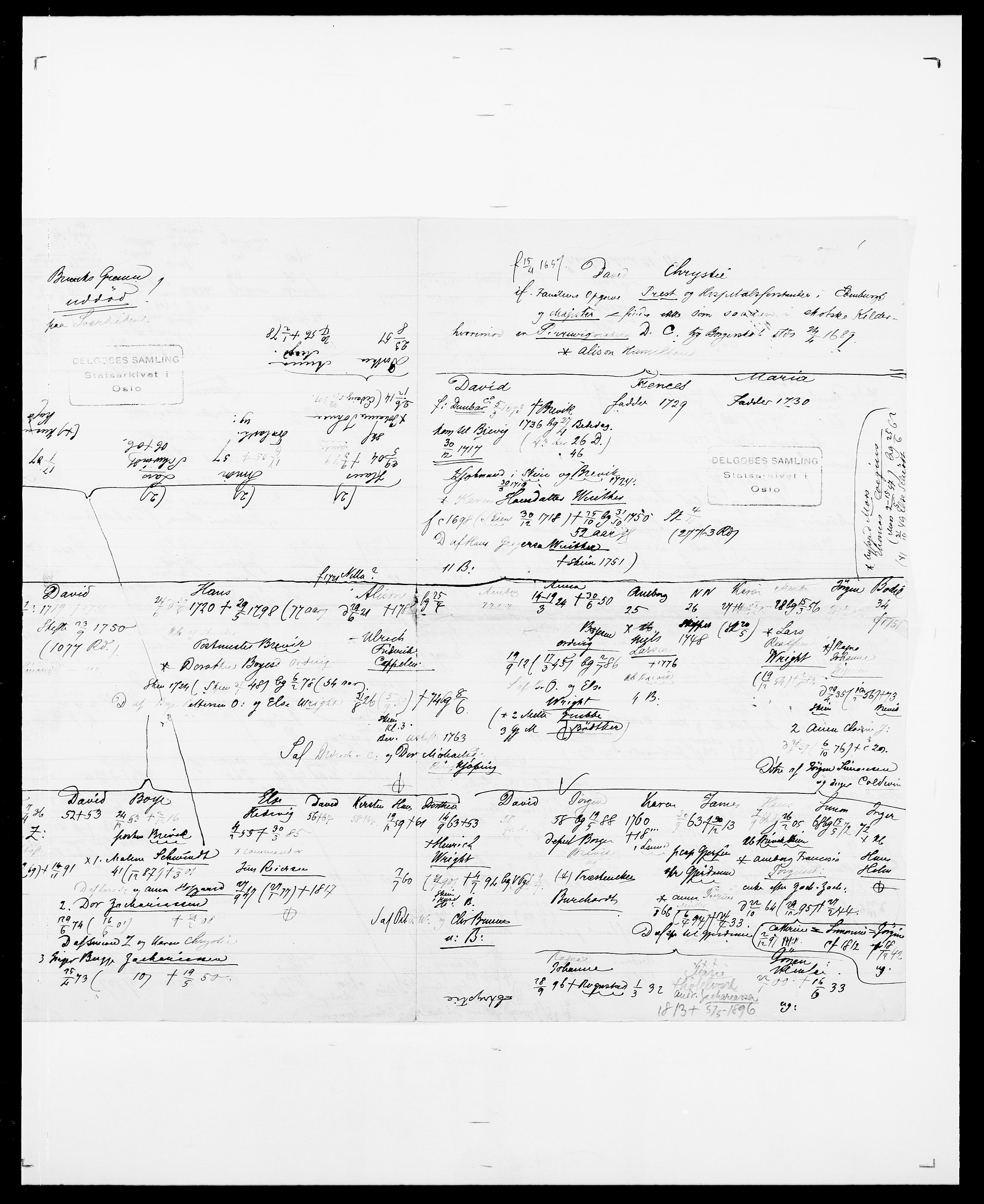 Delgobe, Charles Antoine - samling, AV/SAO-PAO-0038/D/Da/L0008: Capjon - Dagenbolt, p. 297