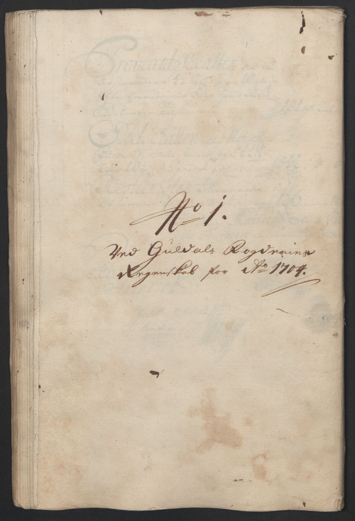 Rentekammeret inntil 1814, Reviderte regnskaper, Fogderegnskap, AV/RA-EA-4092/R60/L3954: Fogderegnskap Orkdal og Gauldal, 1704, p. 308