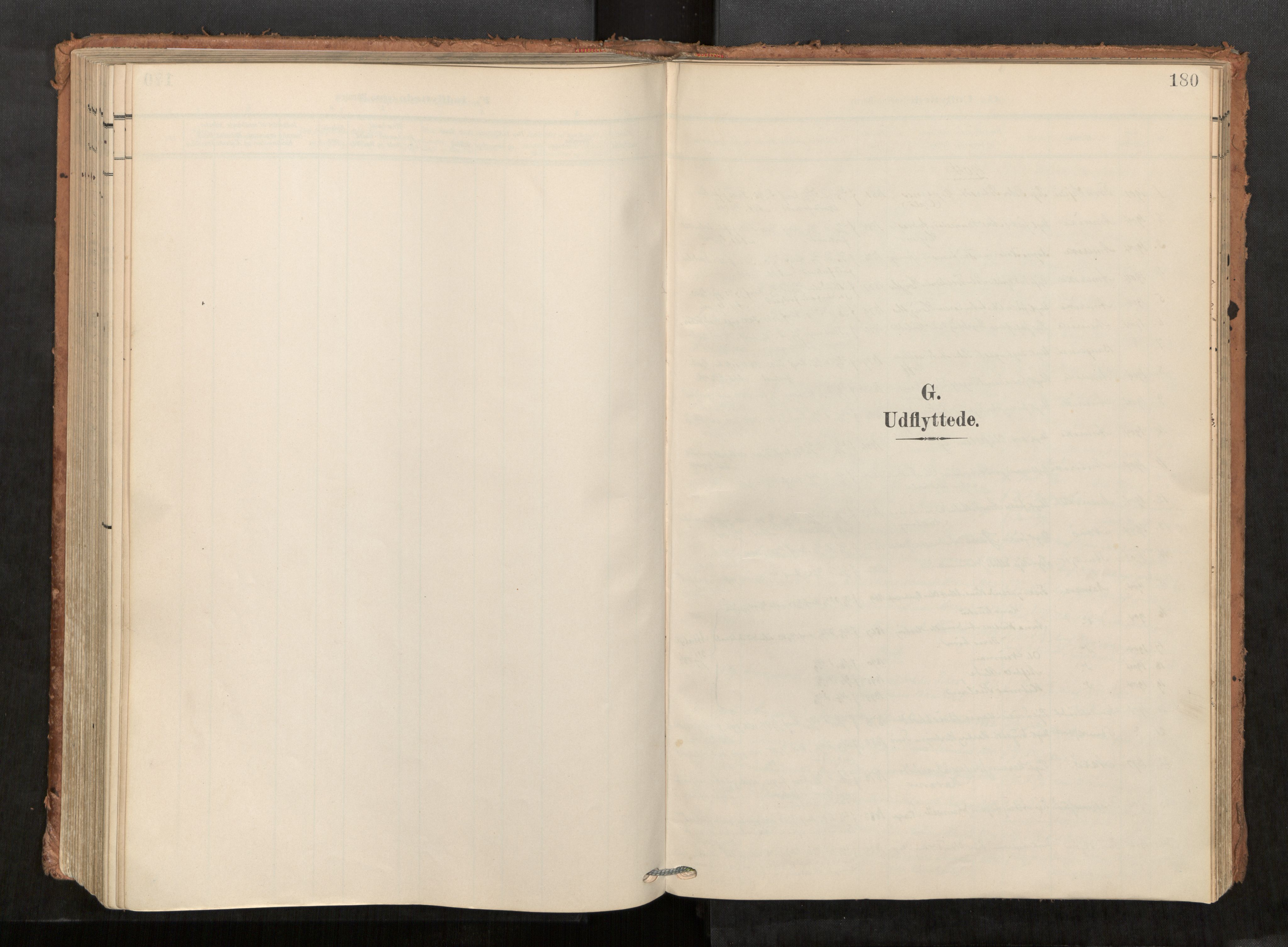 Kolvereid sokneprestkontor, SAT/A-1171/H/Ha/Haa/L0001: Parish register (official) no. 1, 1903-1922, p. 180