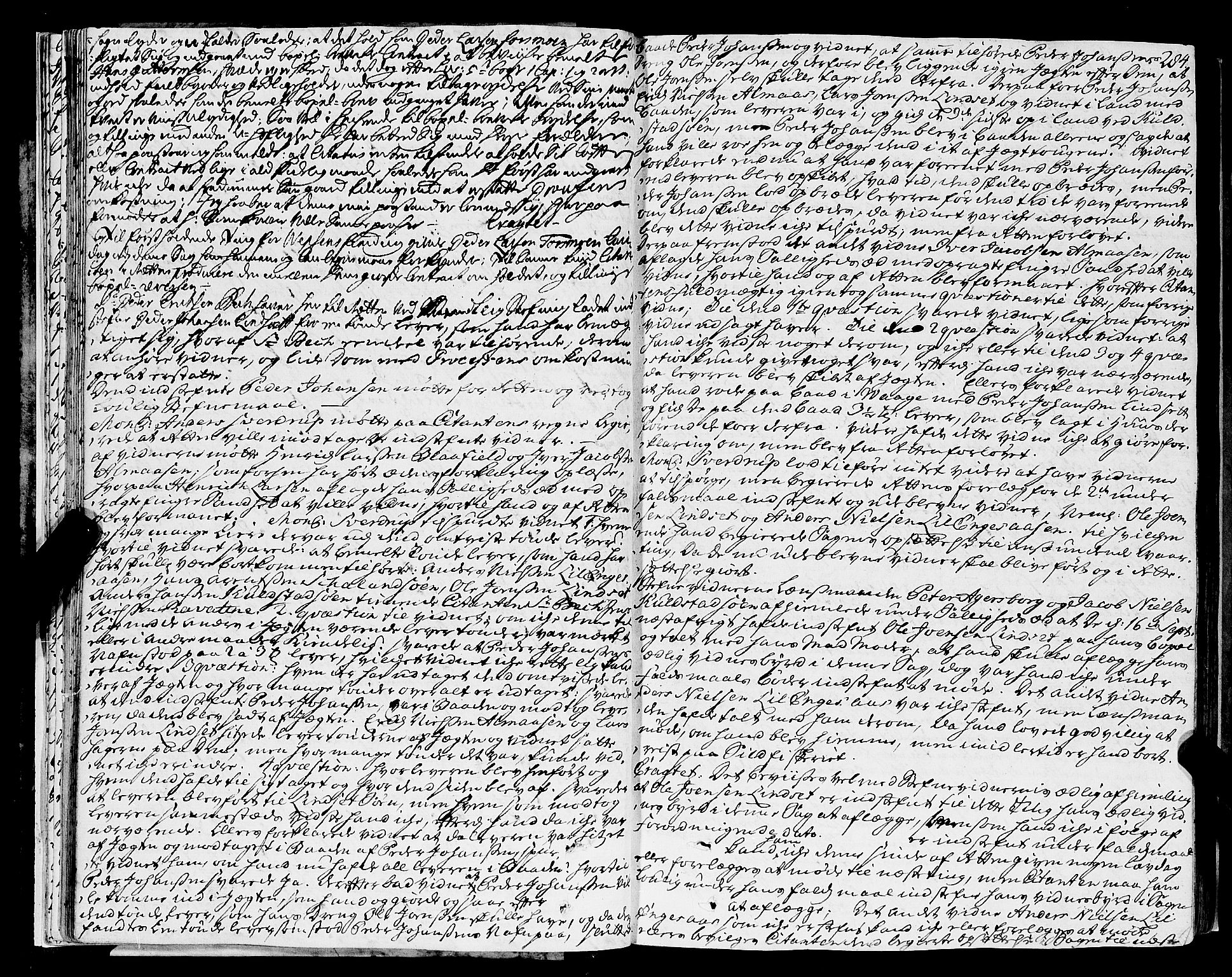 Helgeland sorenskriveri, AV/SAT-A-0004/1/1A/L0012: Tingbok 12B, 1743-1745, p. 283b-284a