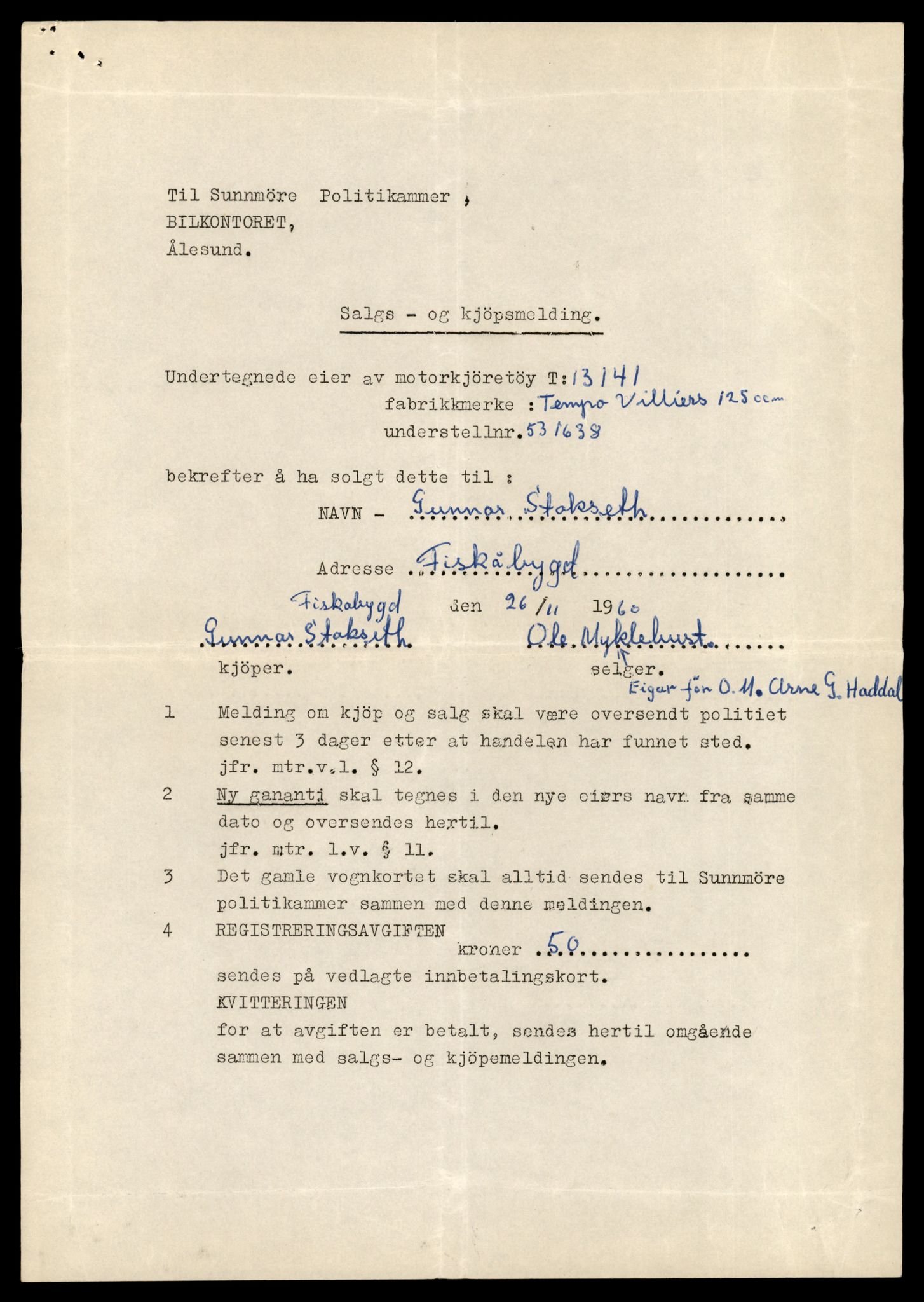 Møre og Romsdal vegkontor - Ålesund trafikkstasjon, AV/SAT-A-4099/F/Fe/L0037: Registreringskort for kjøretøy T 13031 - T 13179, 1927-1998, p. 2181
