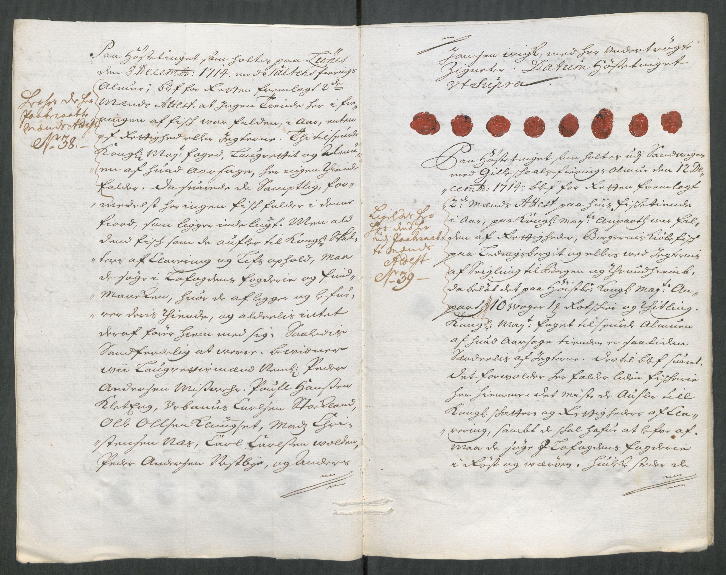 Rentekammeret inntil 1814, Reviderte regnskaper, Fogderegnskap, AV/RA-EA-4092/R66/L4584: Fogderegnskap Salten, 1714, p. 265