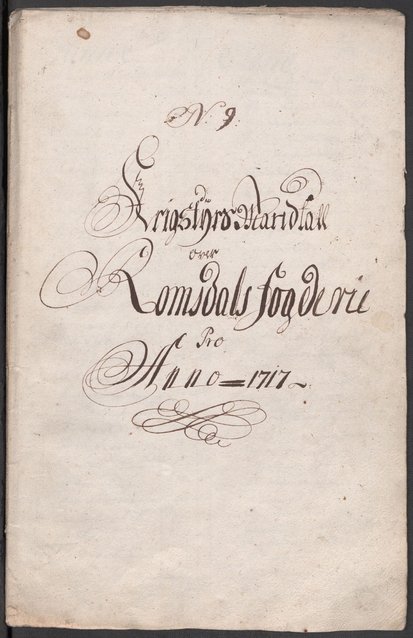 Rentekammeret inntil 1814, Reviderte regnskaper, Fogderegnskap, RA/EA-4092/R55/L3664: Fogderegnskap Romsdal, 1717, p. 108
