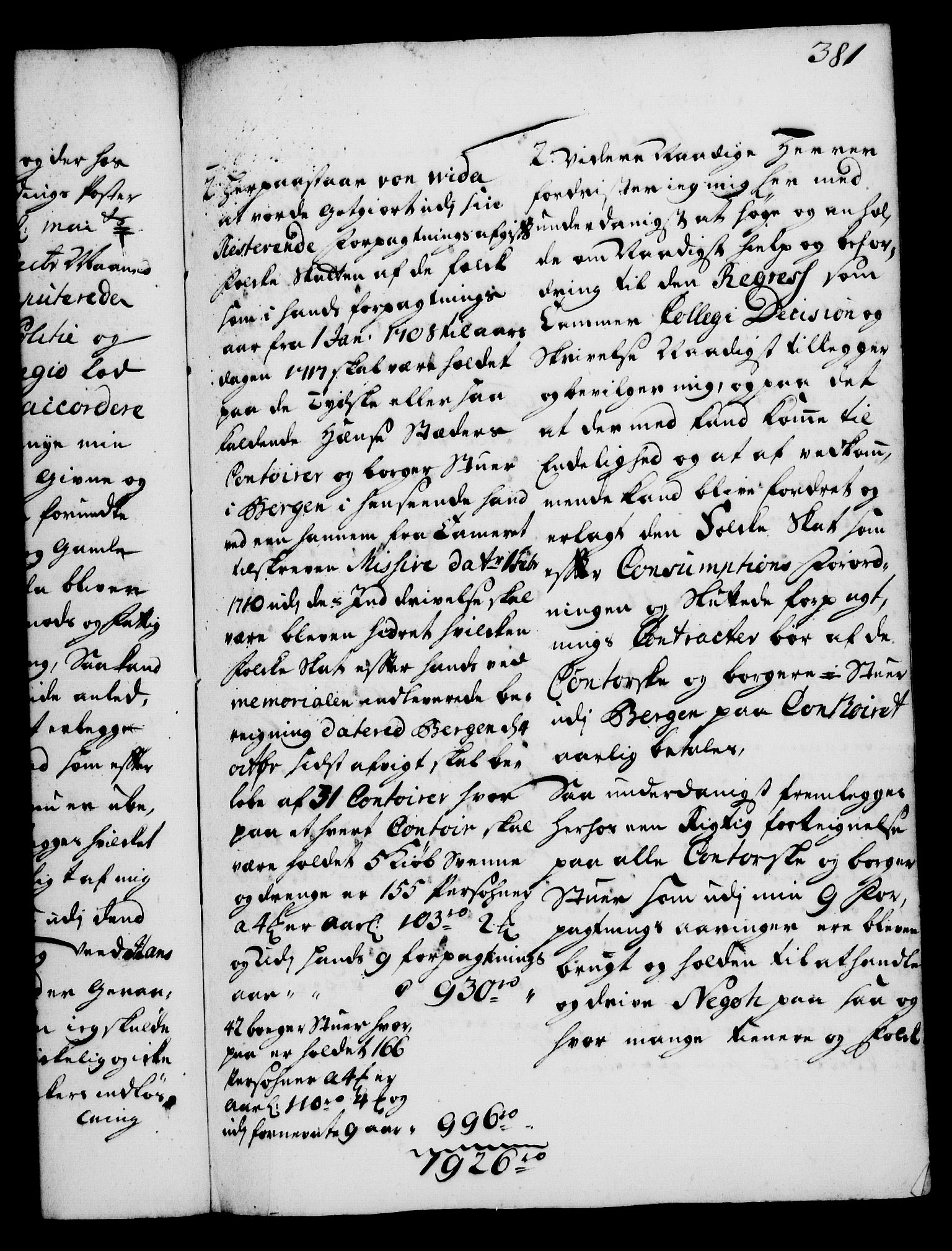 Rentekammeret, Kammerkanselliet, RA/EA-3111/G/Gg/Gga/L0002: Norsk ekspedisjonsprotokoll med register (merket RK 53.2), 1723-1727, p. 381