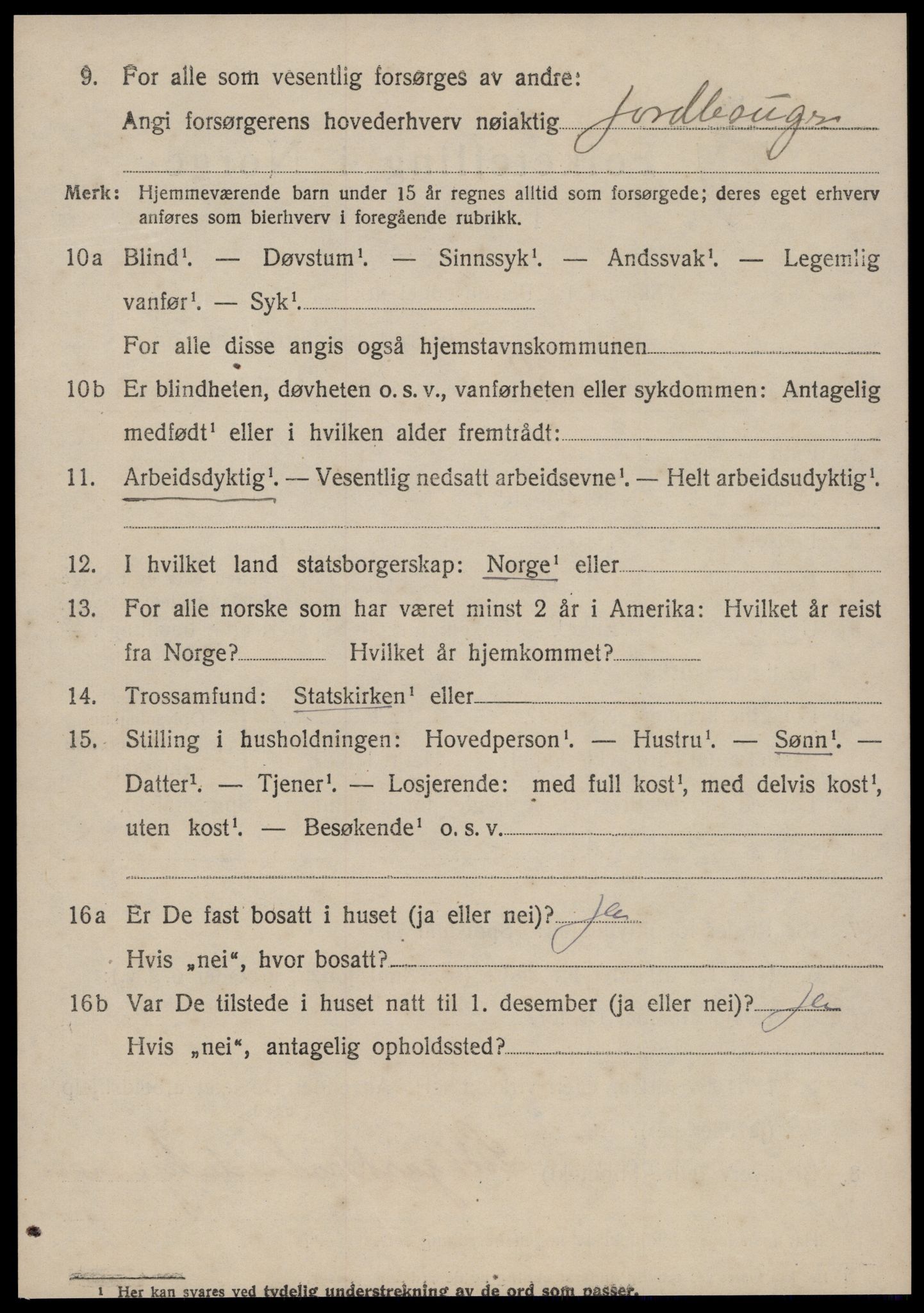 SAT, 1920 census for Øre, 1920, p. 2024