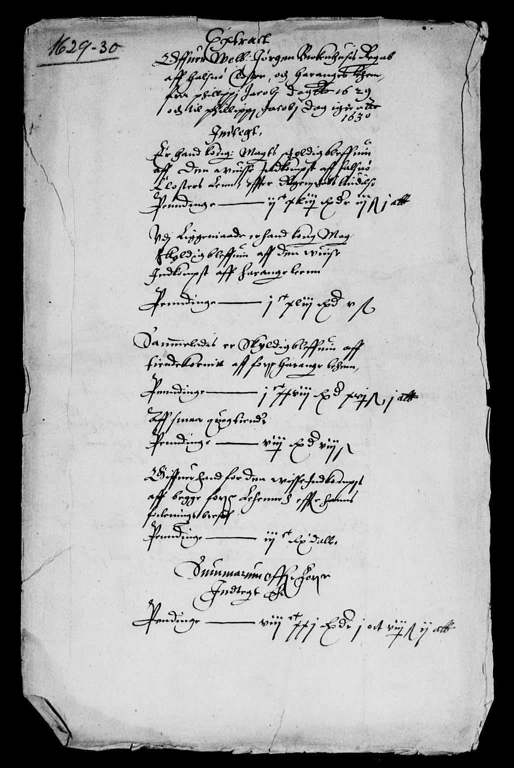 Rentekammeret inntil 1814, Reviderte regnskaper, Lensregnskaper, AV/RA-EA-5023/R/Rb/Rbu/L0004: Hardanger og Halsnøy kloster len, 1626-1632