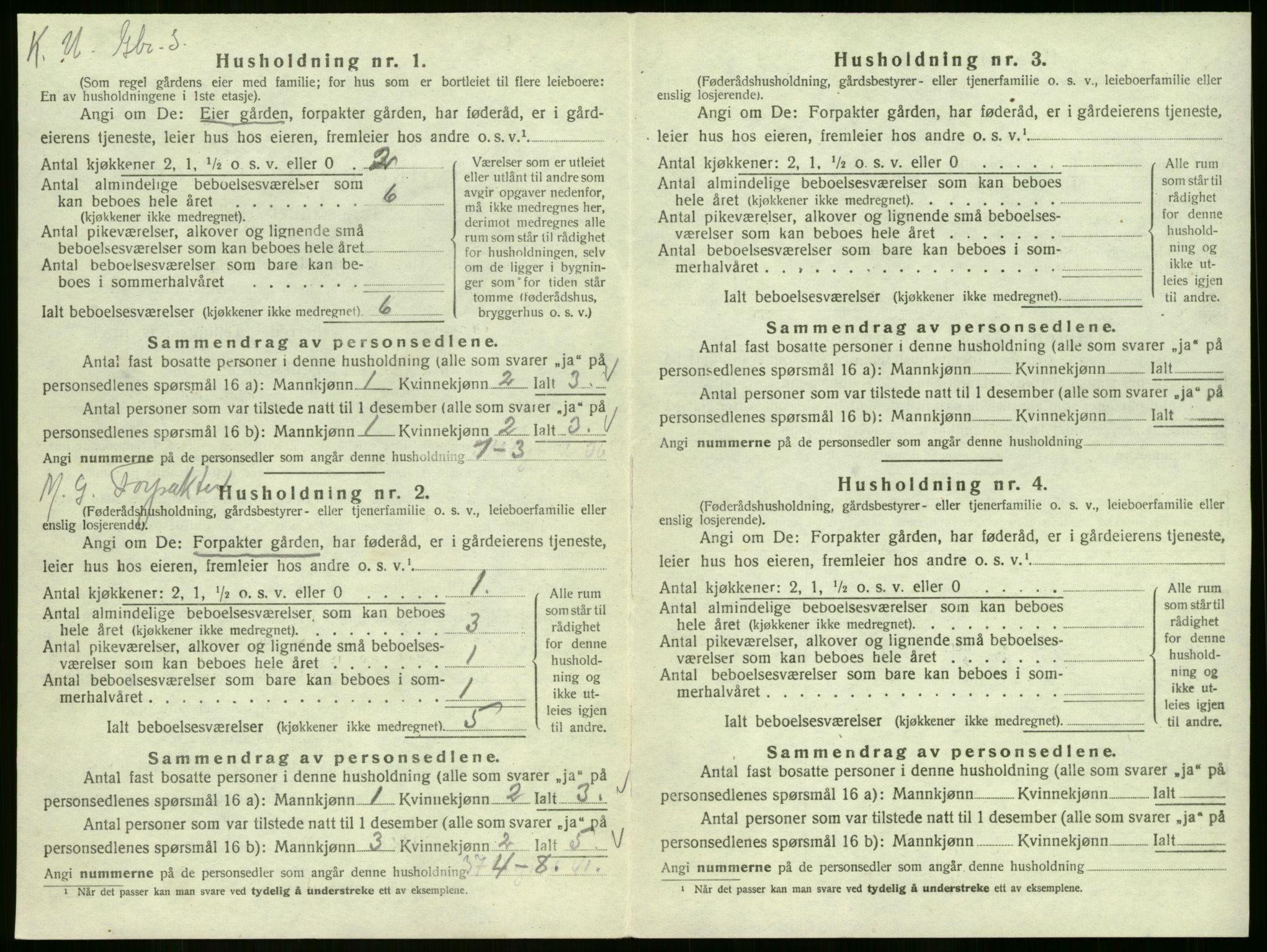 SAKO, 1920 census for Sem, 1920, p. 760