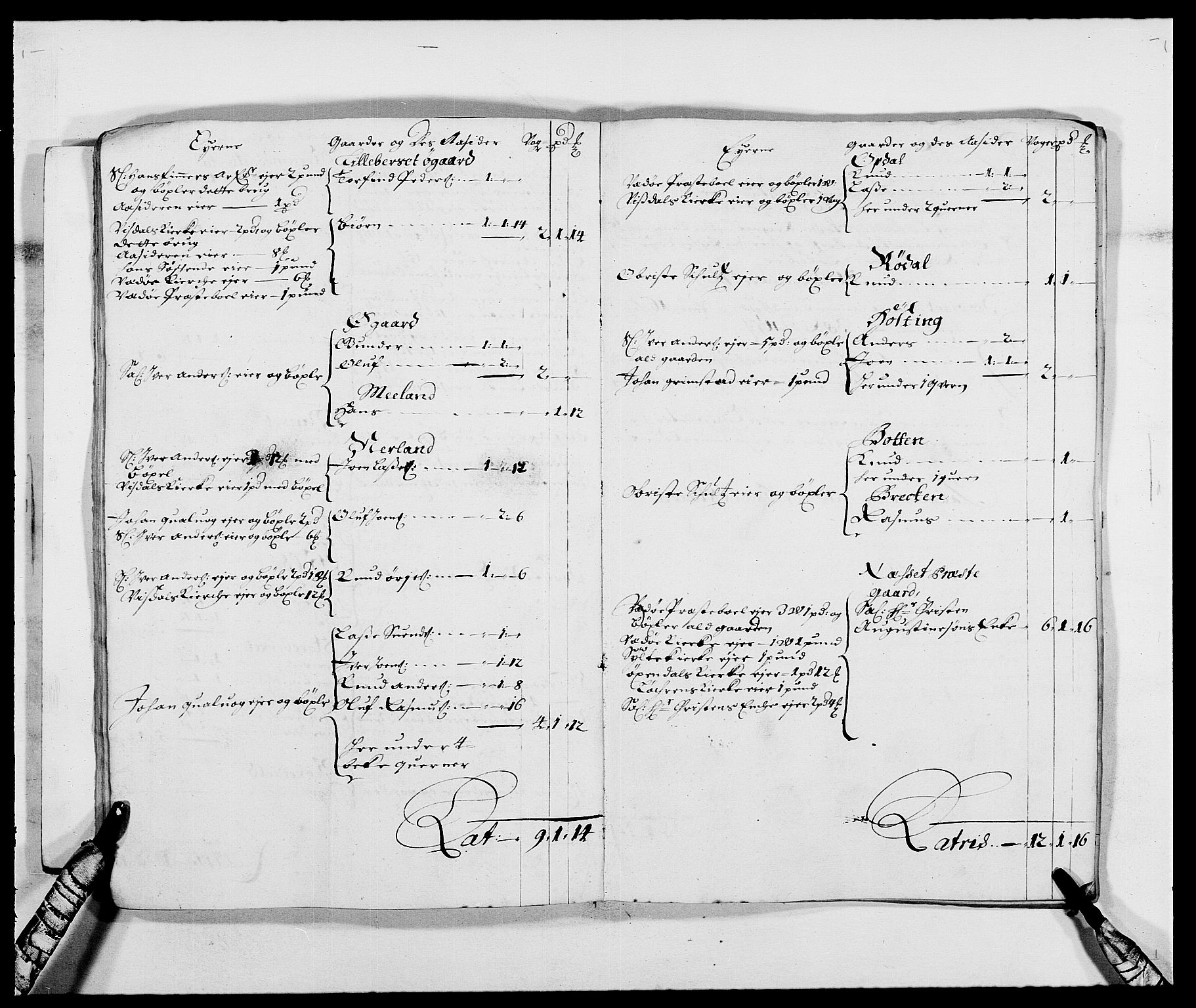 Rentekammeret inntil 1814, Reviderte regnskaper, Fogderegnskap, RA/EA-4092/R55/L3648: Fogderegnskap Romsdal, 1687-1689, p. 18