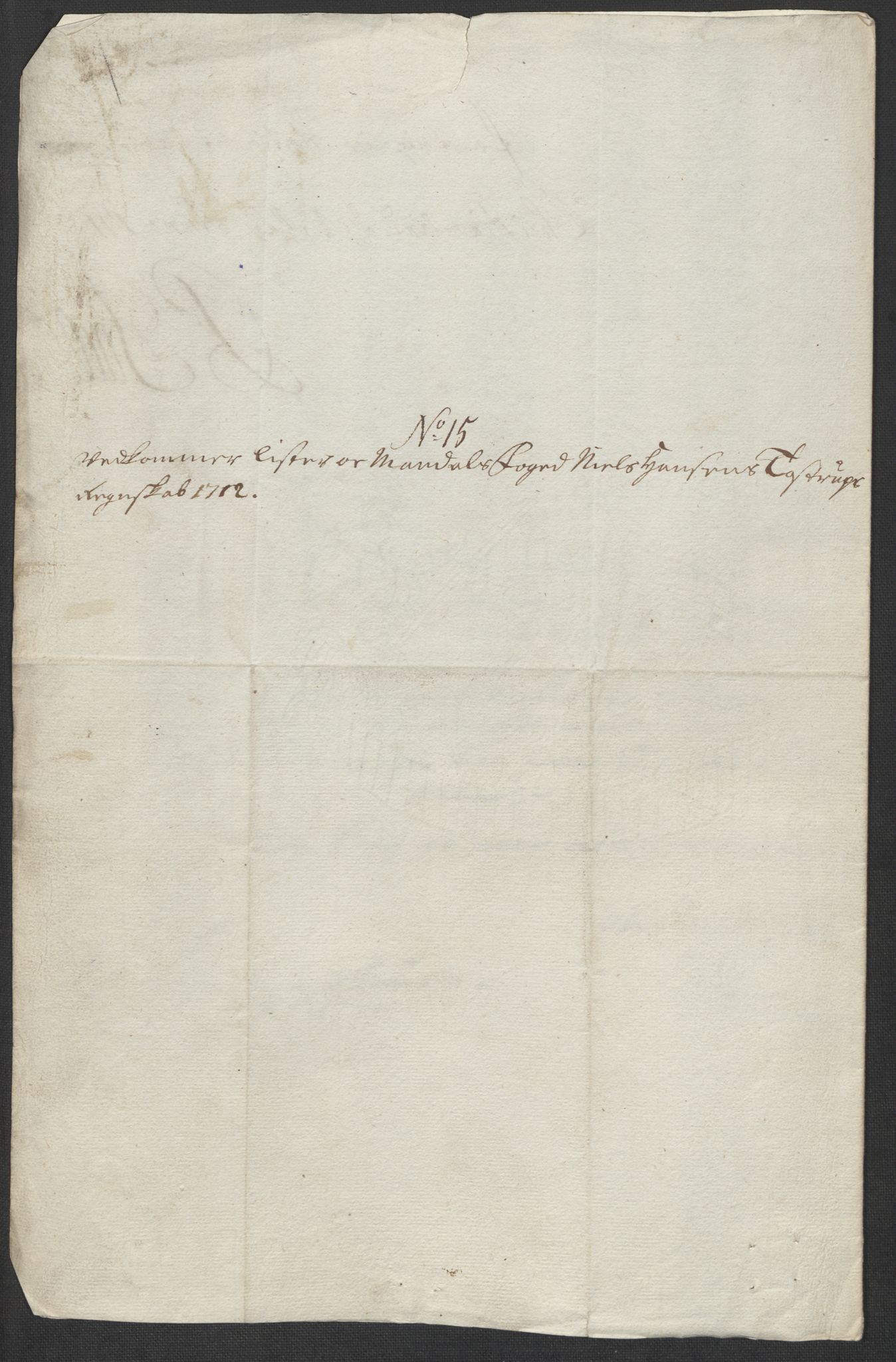 Rentekammeret inntil 1814, Reviderte regnskaper, Fogderegnskap, AV/RA-EA-4092/R43/L2555: Fogderegnskap Lista og Mandal, 1712, p. 189