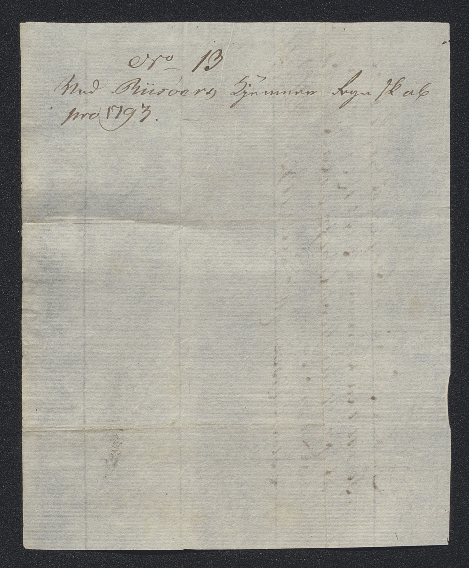 Danske Kanselli 1800-1814, AV/RA-EA-3024/K/Kk/Kka/Kkac/L0234: Kjøpstadregnskap Øster Risør, 1791-1795, p. 285