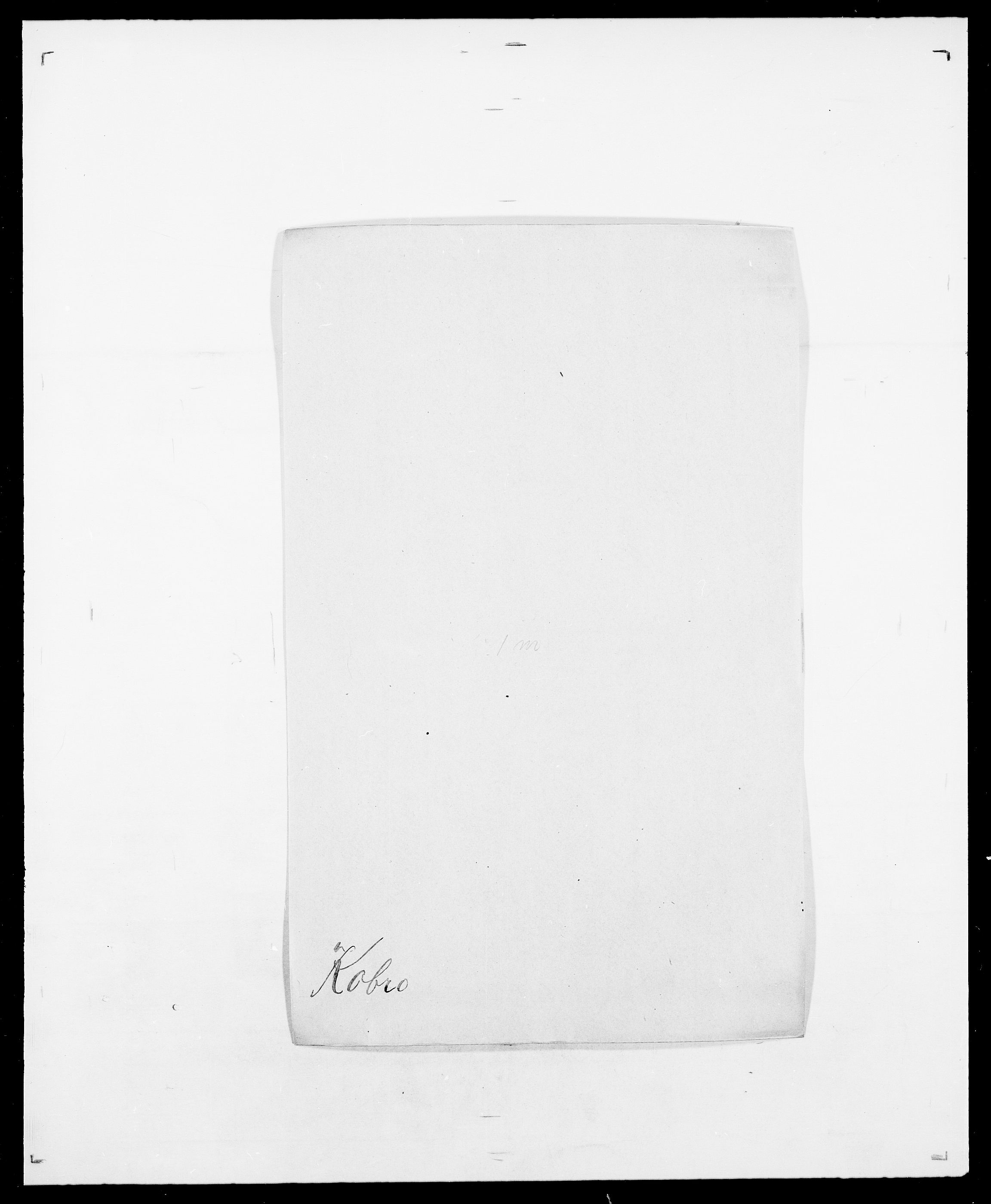 Delgobe, Charles Antoine - samling, AV/SAO-PAO-0038/D/Da/L0021: Klagenberg - Kristoft, p. 409