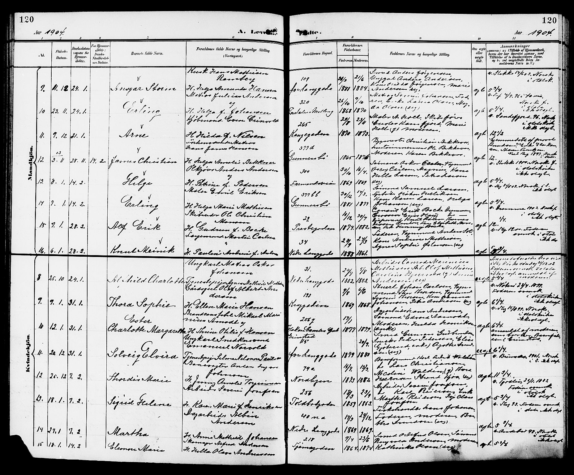 Tønsberg kirkebøker, AV/SAKO-A-330/G/Ga/L0007: Parish register (copy) no. 7, 1896-1904, p. 120