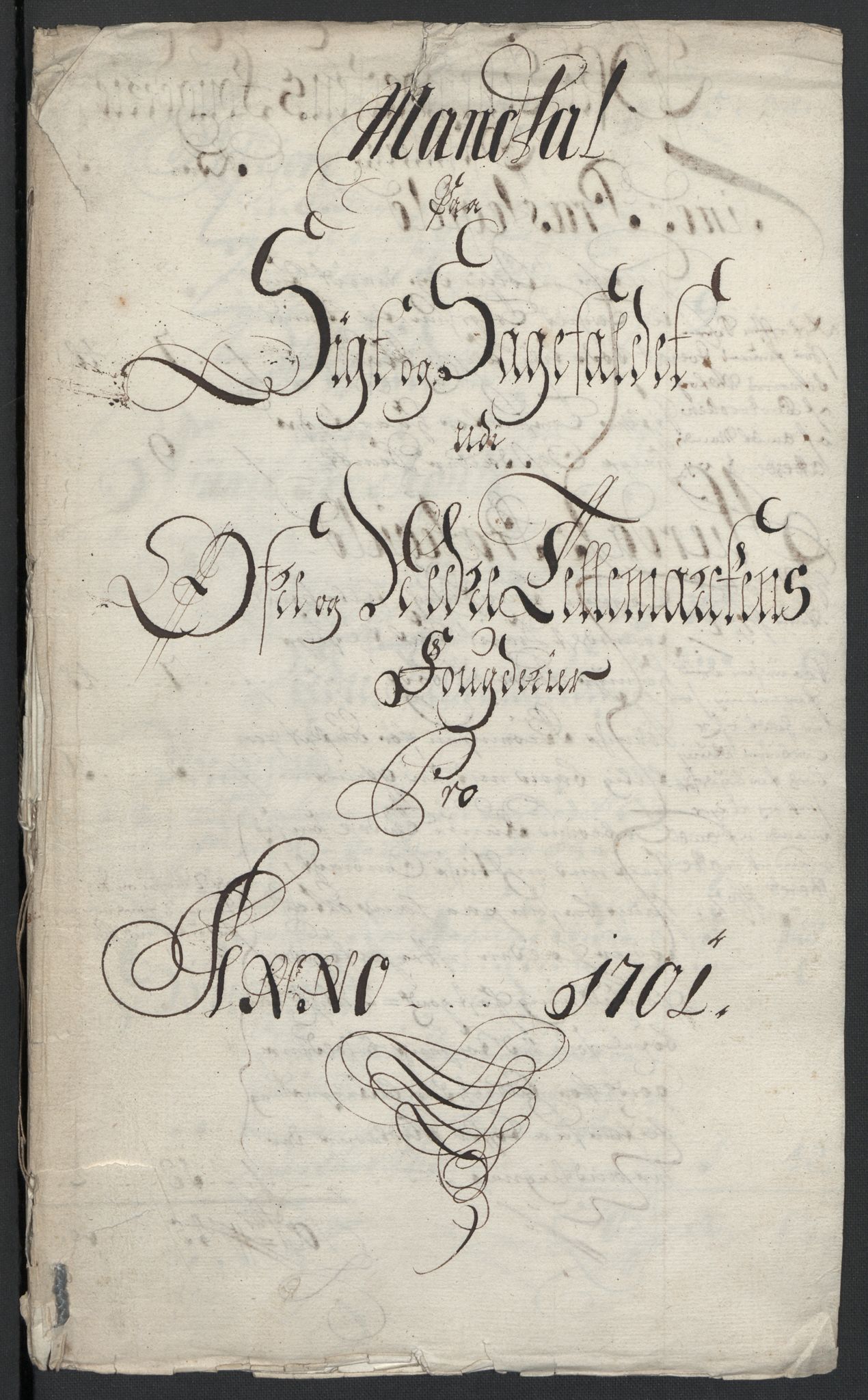 Rentekammeret inntil 1814, Reviderte regnskaper, Fogderegnskap, RA/EA-4092/R36/L2105: Fogderegnskap Øvre og Nedre Telemark og Bamble, 1701, p. 40