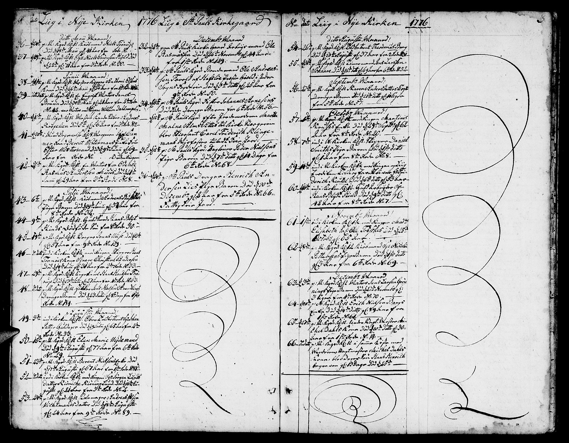 Nykirken Sokneprestembete, AV/SAB-A-77101/H/Hab/L0002: Parish register (copy) no. A 3, 1775-1820, p. 3