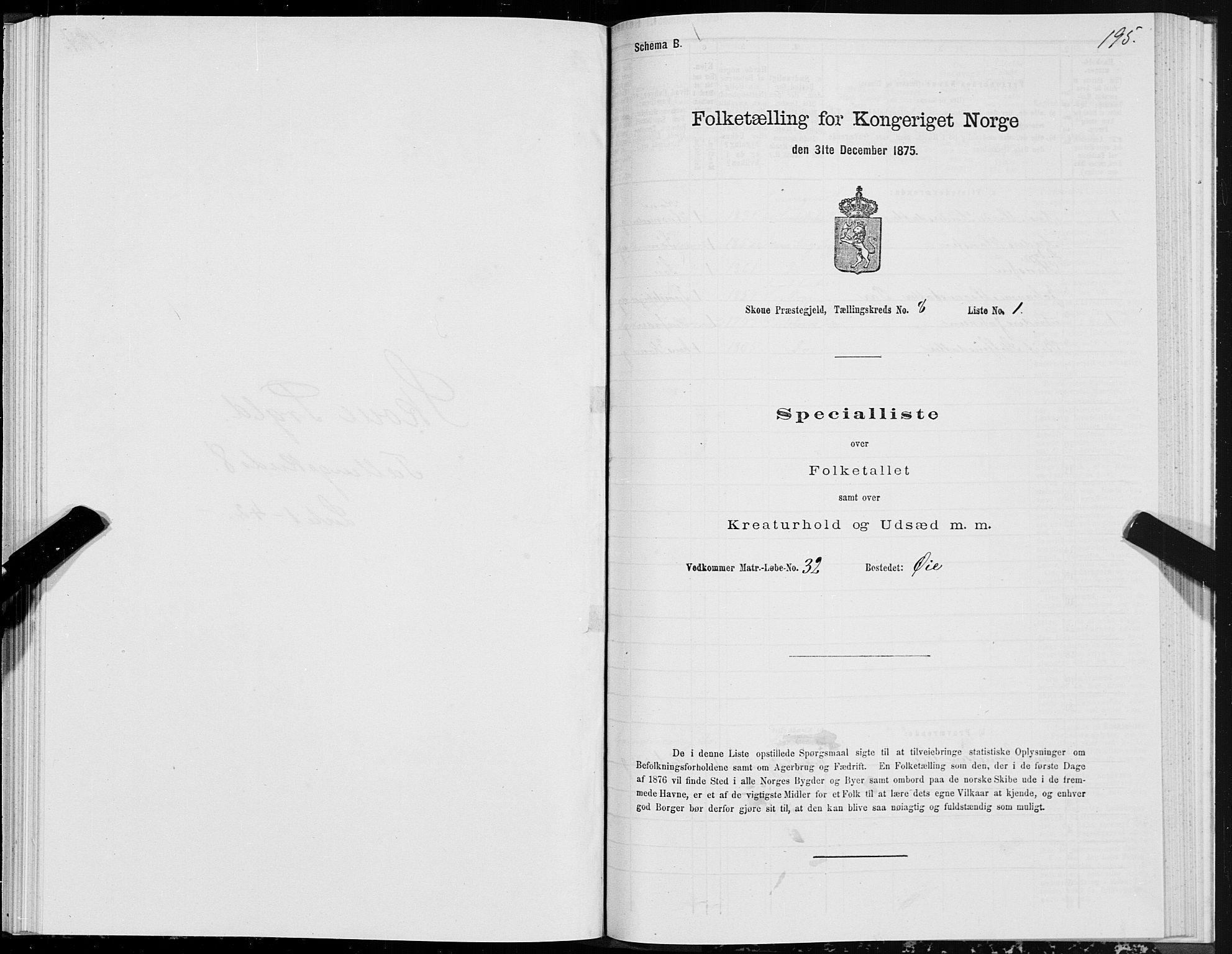 SAT, 1875 census for 1529P Skodje, 1875, p. 2195