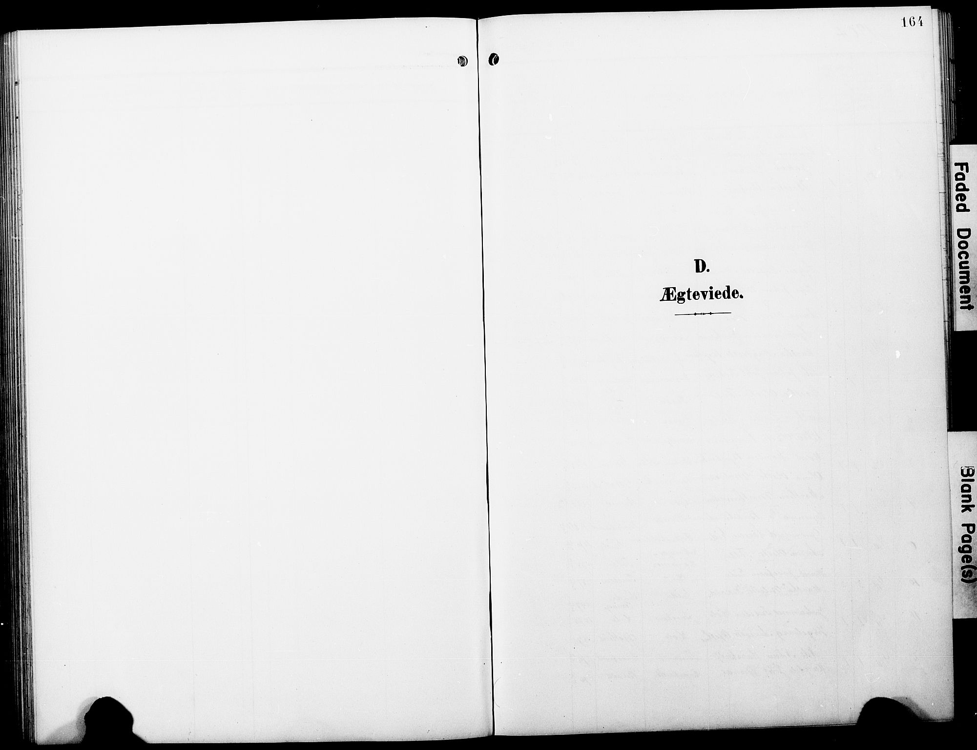 Hosanger sokneprestembete, AV/SAB-A-75801/H/Hab: Parish register (copy) no. A 4, 1904-1927, p. 164