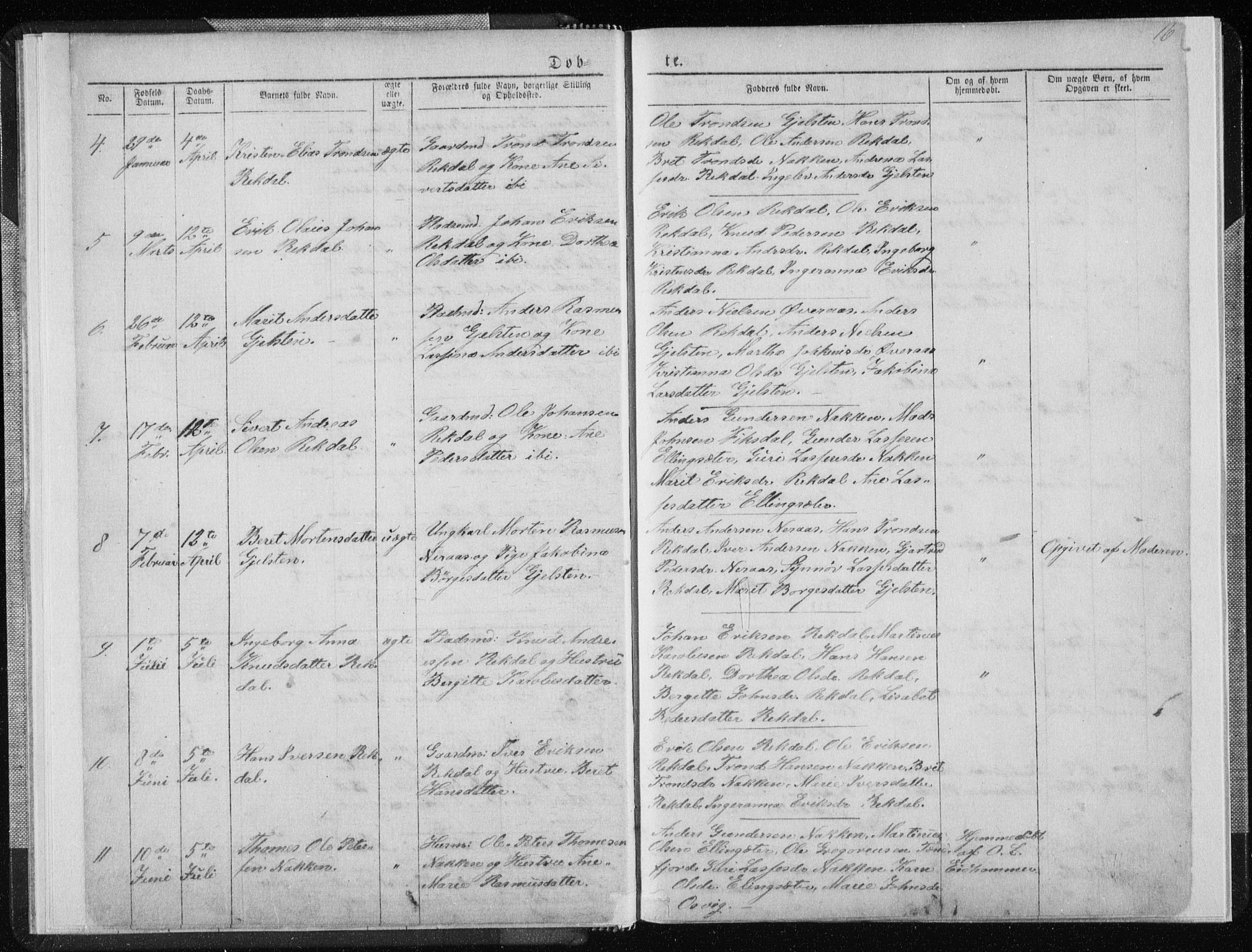 Ministerialprotokoller, klokkerbøker og fødselsregistre - Møre og Romsdal, AV/SAT-A-1454/540/L0541: Parish register (copy) no. 540C01, 1867-1920, p. 16