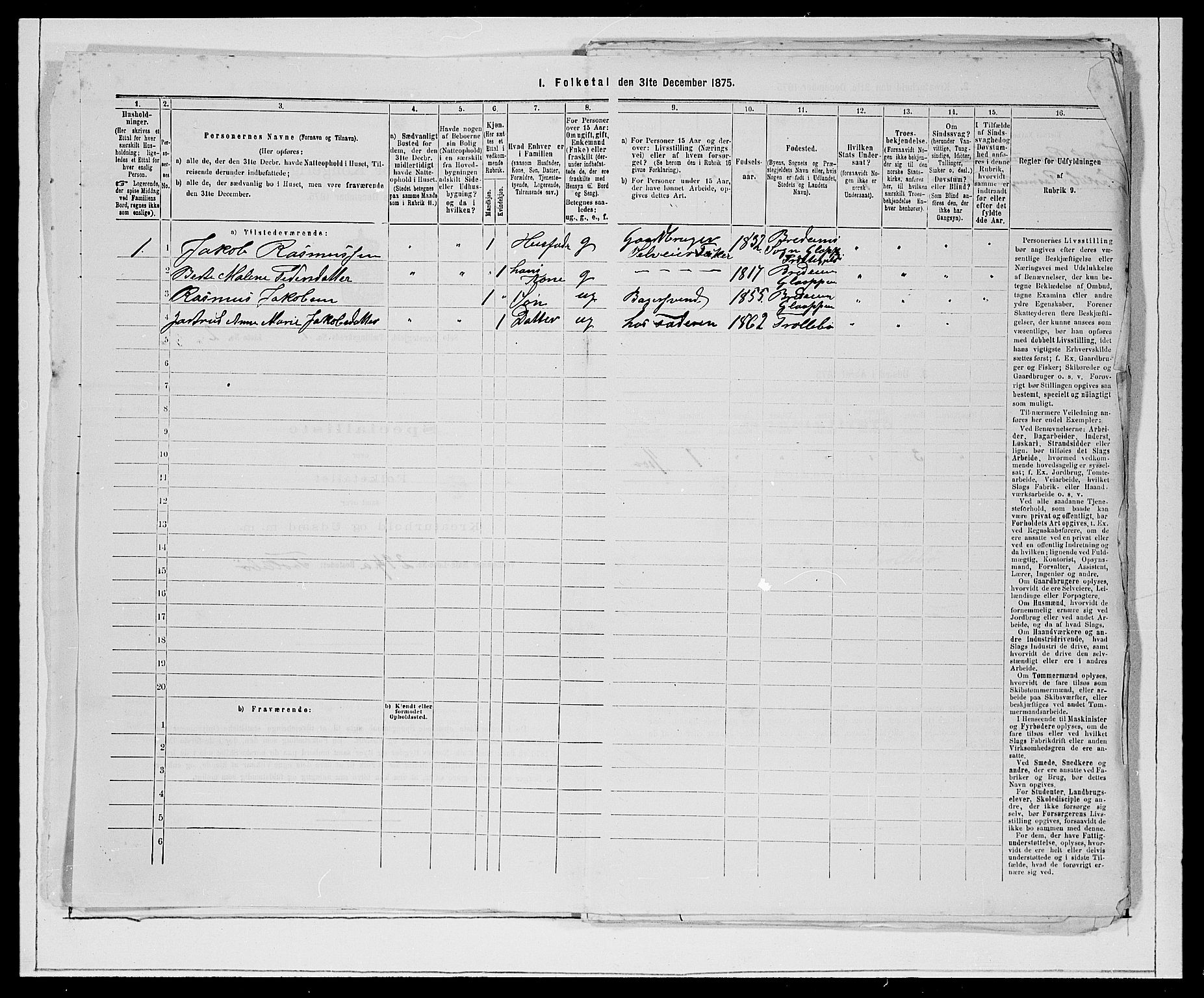 SAB, 1875 Census for 1441P Selje, 1875, p. 35