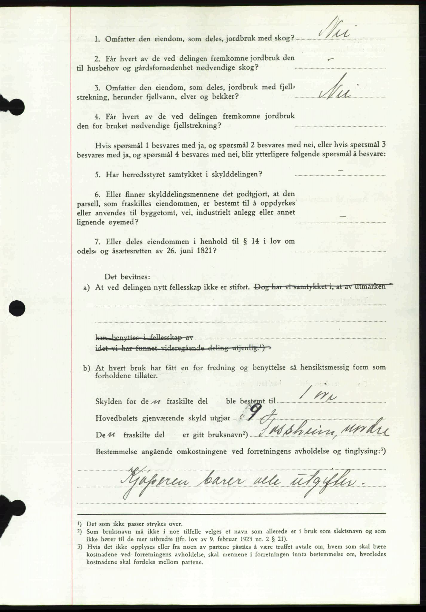 Toten tingrett, SAH/TING-006/H/Hb/Hbc/L0007: Mortgage book no. Hbc-07, 1939-1940, Diary no: : 718/1940