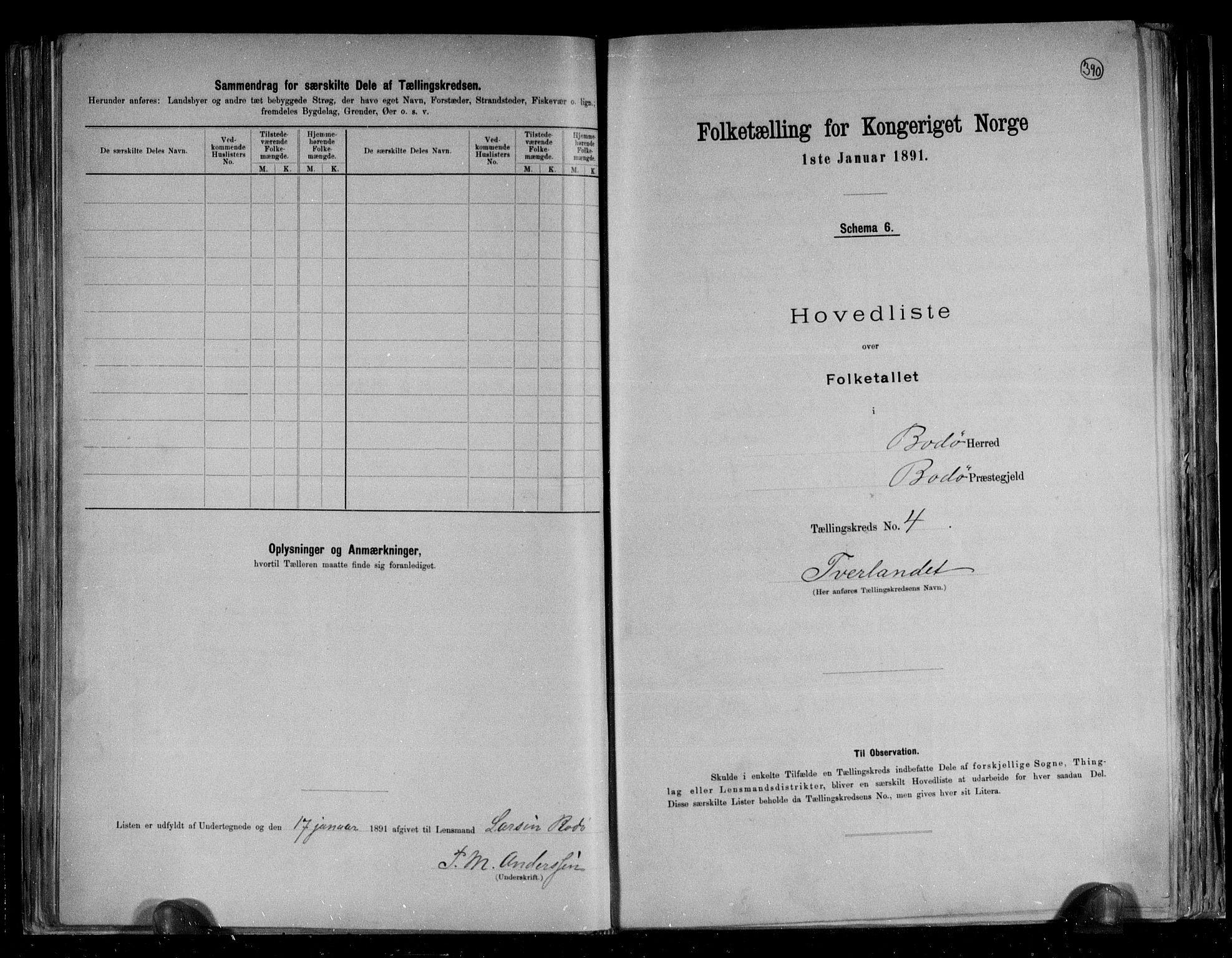 RA, 1891 census for 1843 Bodø, 1891, p. 12