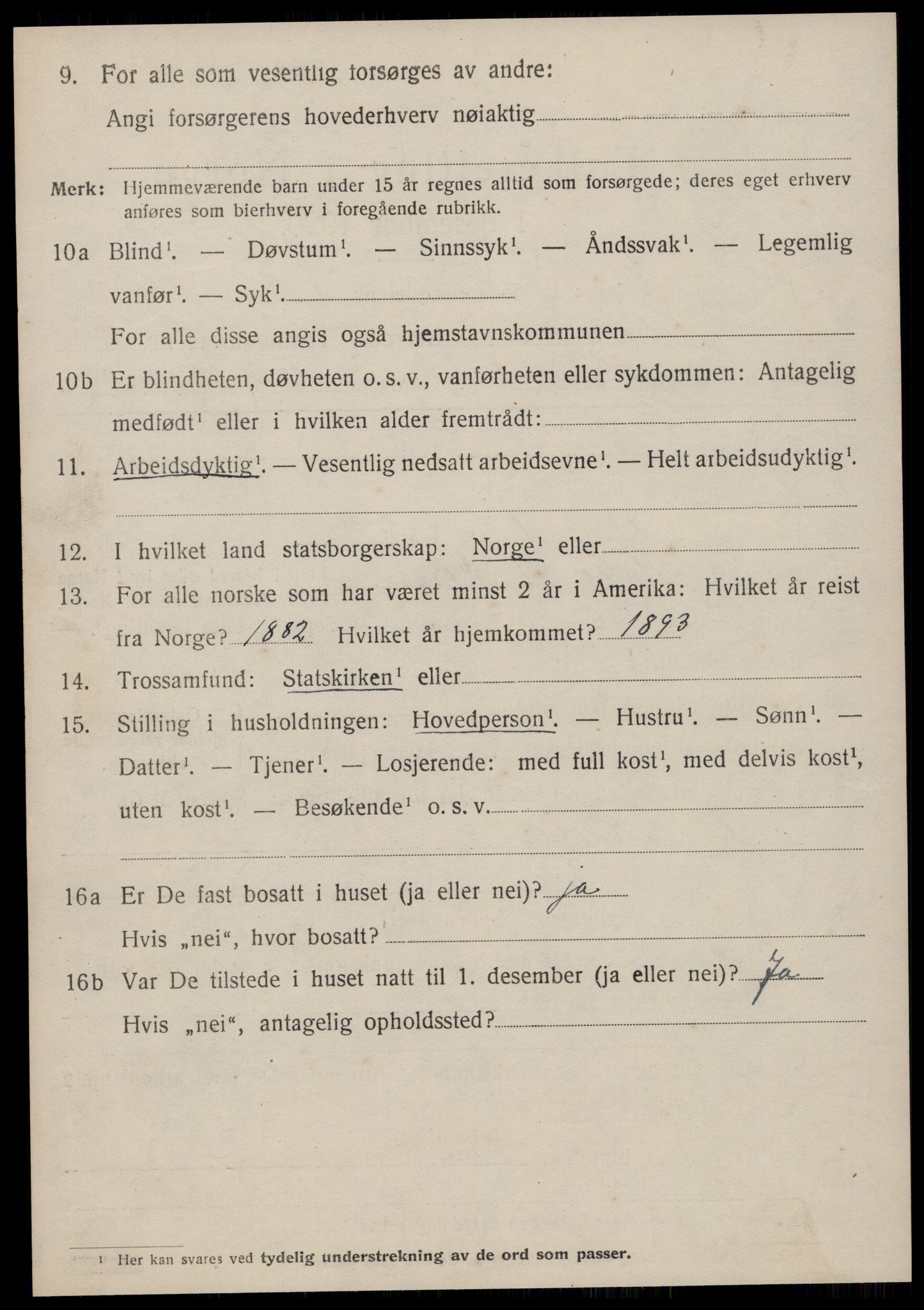 SAT, 1920 census for Halsa, 1920, p. 2006