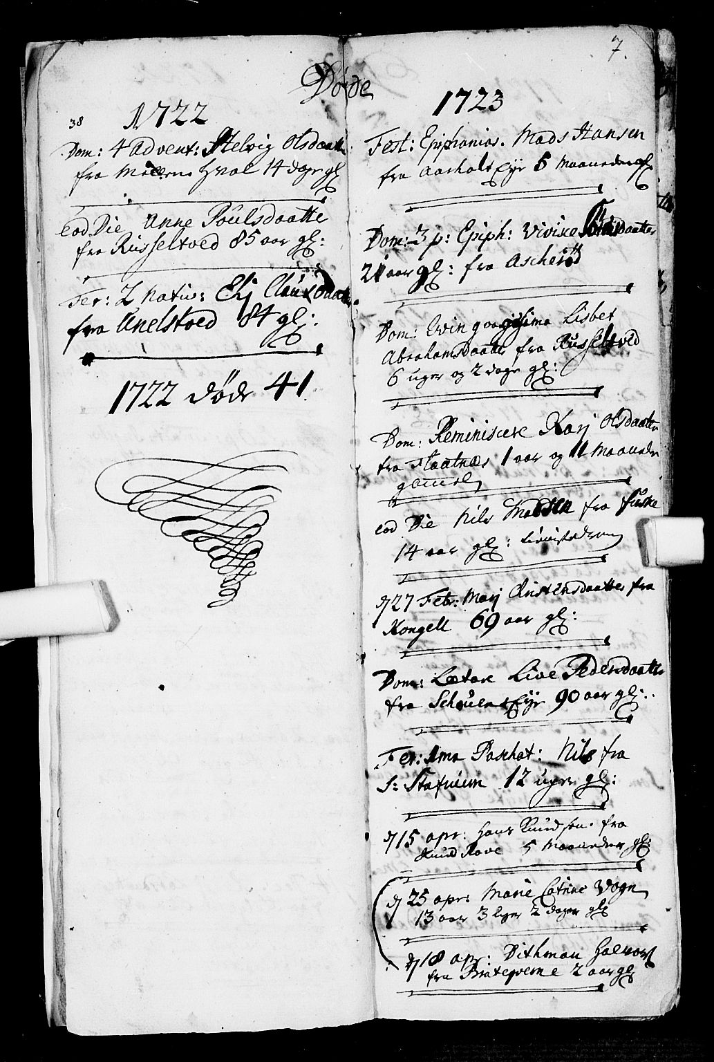 Stokke kirkebøker, AV/SAKO-A-320/F/Fa/L0001: Parish register (official) no. I 1, 1717-1733, p. 7