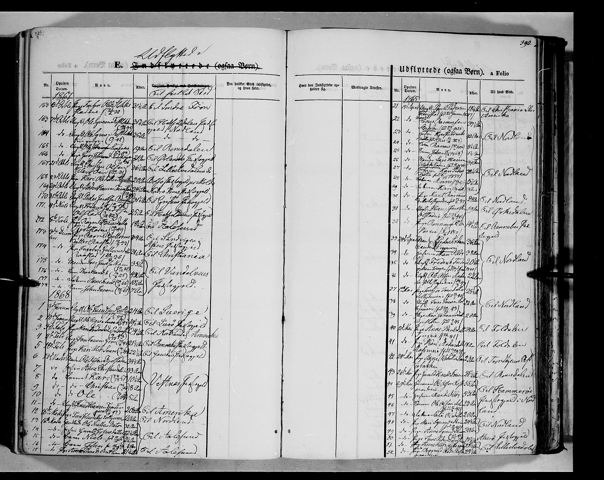 Vågå prestekontor, SAH/PREST-076/H/Ha/Haa/L0006: Parish register (official) no. 6 /1, 1856-1872, p. 390