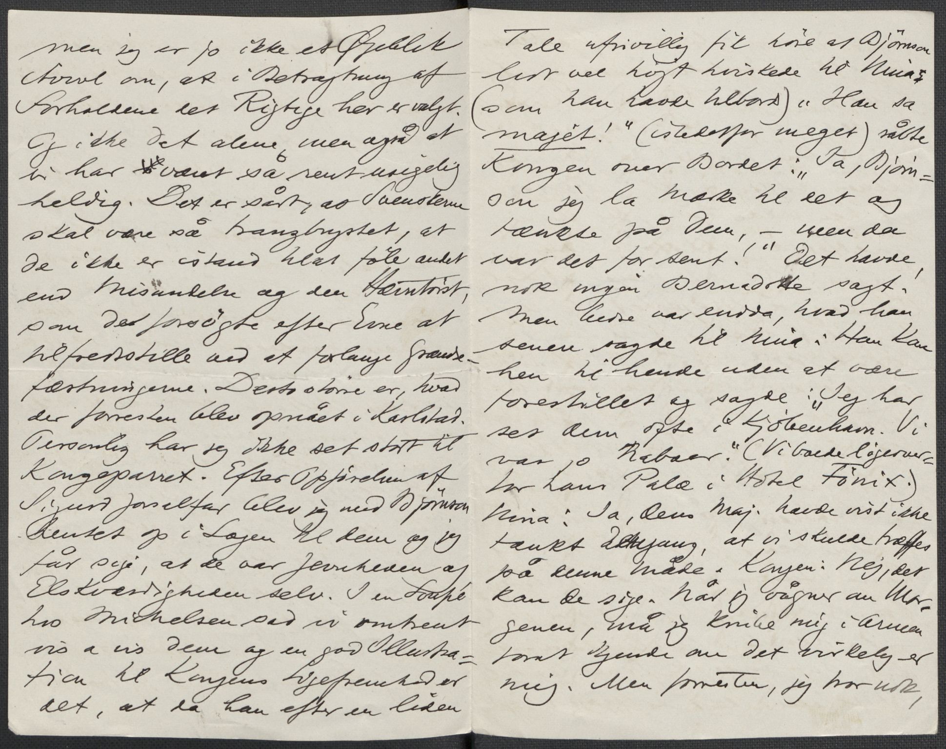Beyer, Frants, RA/PA-0132/F/L0001: Brev fra Edvard Grieg til Frantz Beyer og "En del optegnelser som kan tjene til kommentar til brevene" av Marie Beyer, 1872-1907, p. 827