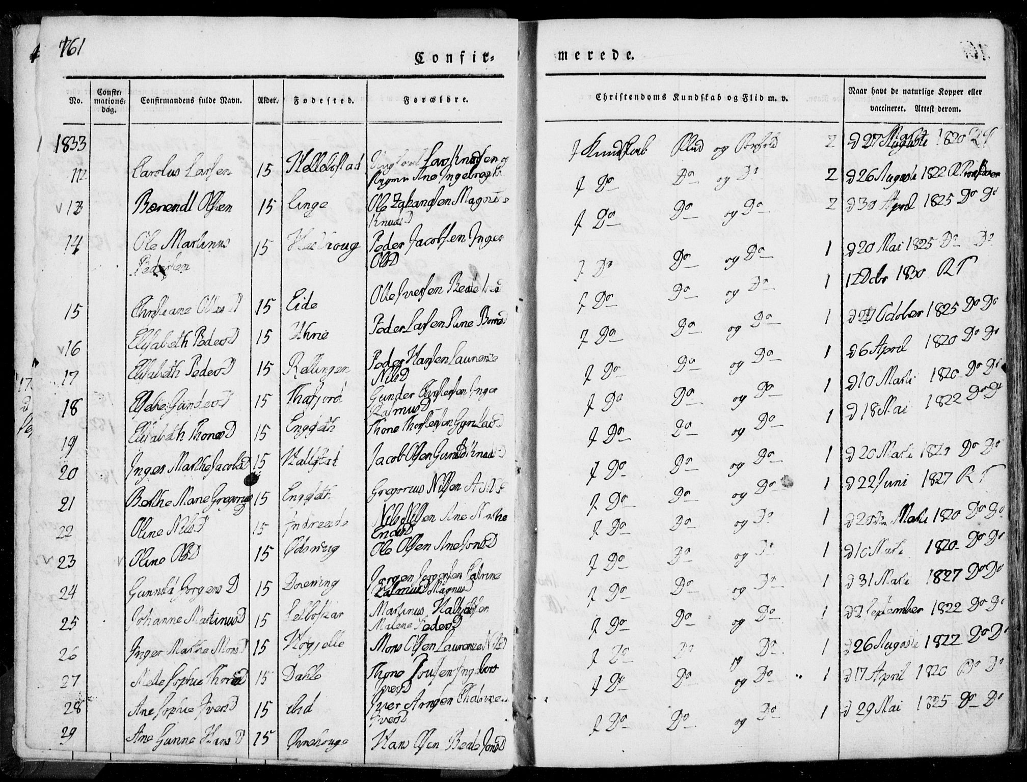 Ministerialprotokoller, klokkerbøker og fødselsregistre - Møre og Romsdal, AV/SAT-A-1454/519/L0248: Parish register (official) no. 519A07, 1829-1860, p. 161