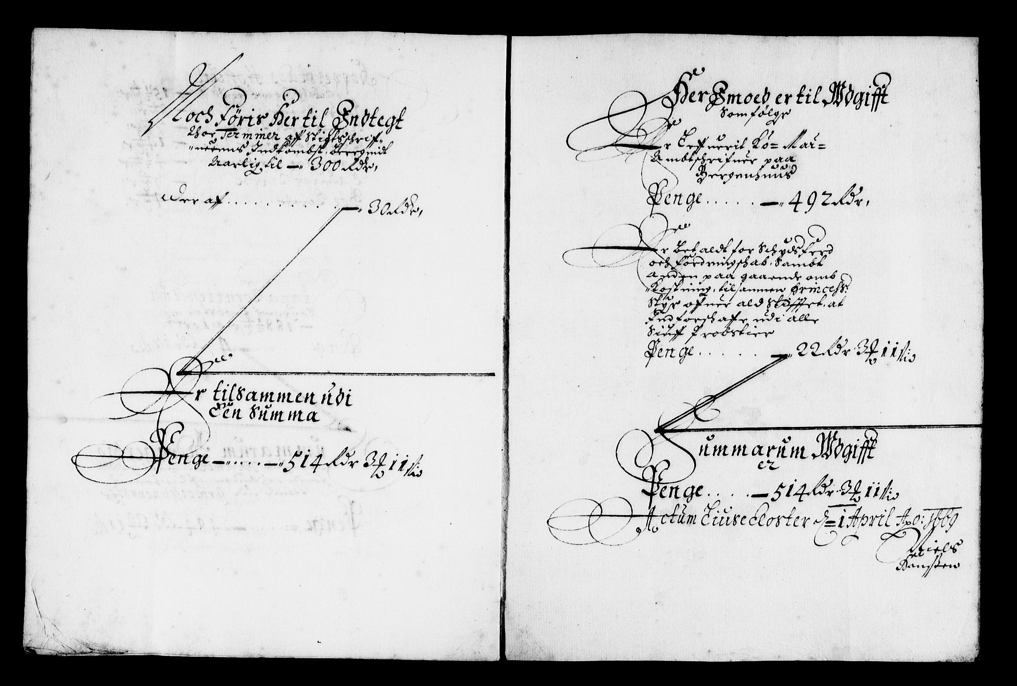 Rentekammeret inntil 1814, Reviderte regnskaper, Stiftamtstueregnskaper, Bergen stiftamt, AV/RA-EA-6043/R/Rc/L0034: Bergen stiftamt, 1664-1672