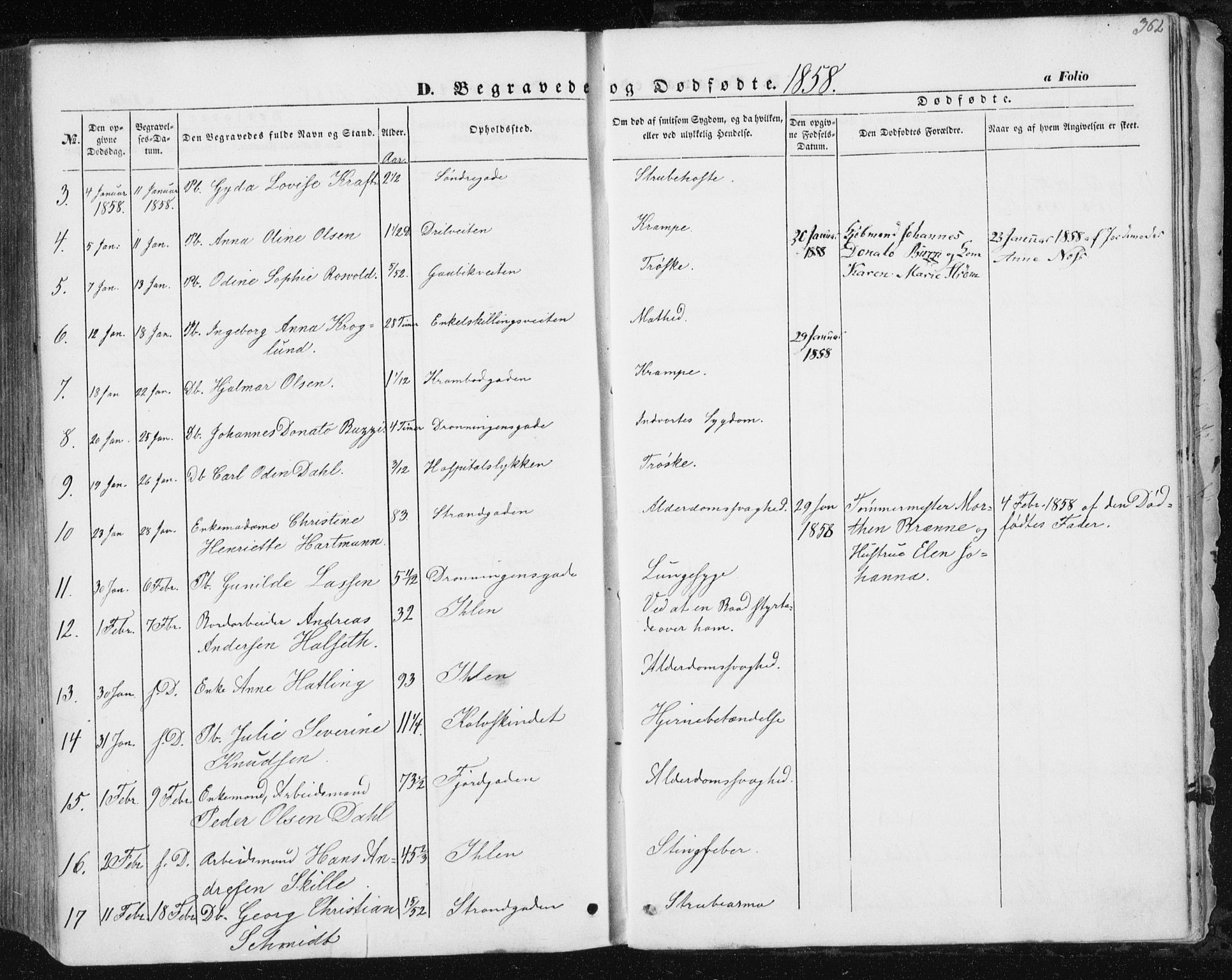 Ministerialprotokoller, klokkerbøker og fødselsregistre - Sør-Trøndelag, AV/SAT-A-1456/602/L0112: Parish register (official) no. 602A10, 1848-1859, p. 362