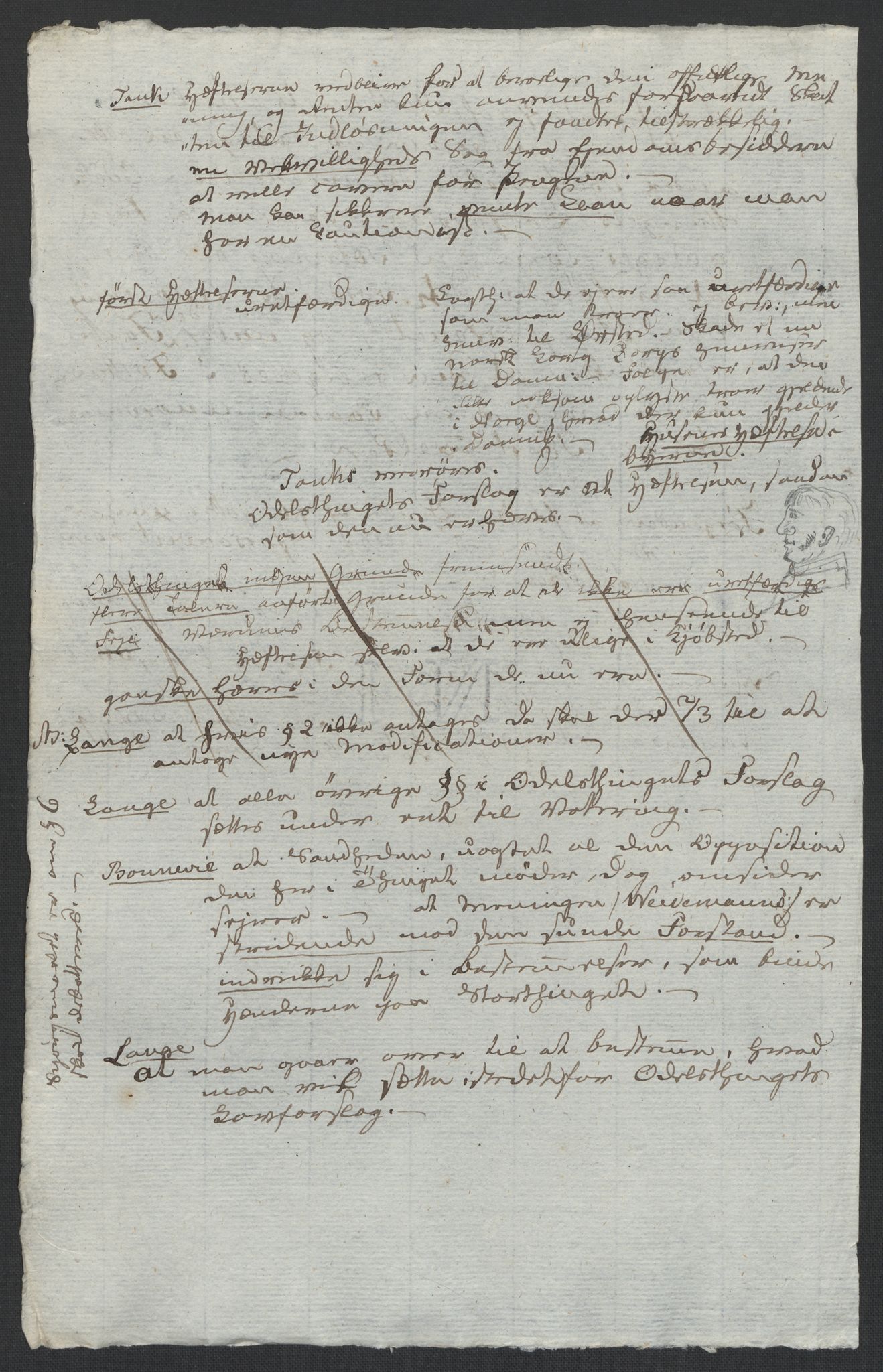 Christie, Wilhelm Frimann Koren, AV/RA-PA-0014/F/L0005: Christies dokumenter fra Stortinget, 1815-1816, p. 518
