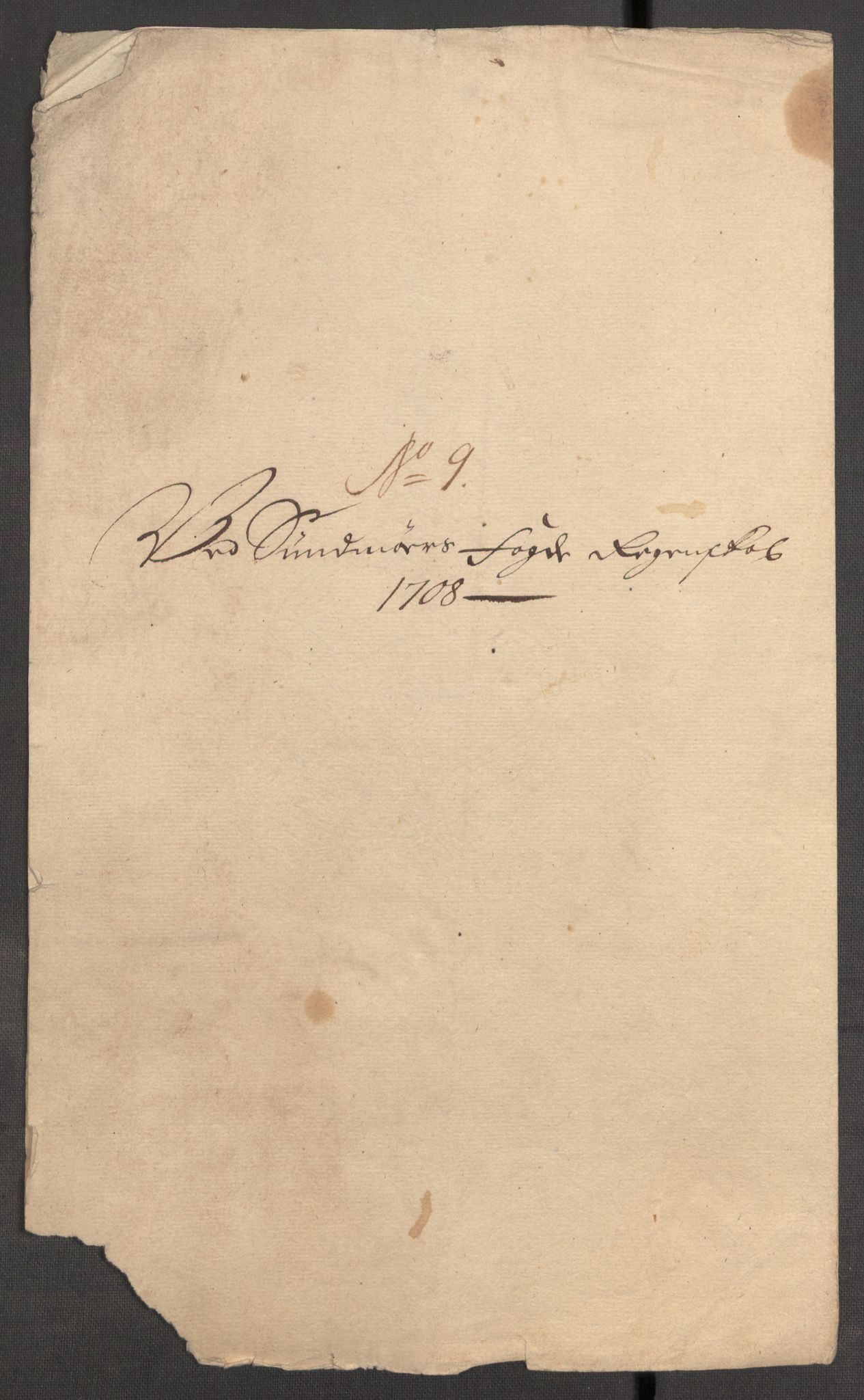 Rentekammeret inntil 1814, Reviderte regnskaper, Fogderegnskap, AV/RA-EA-4092/R54/L3562: Fogderegnskap Sunnmøre, 1708-1709, p. 139