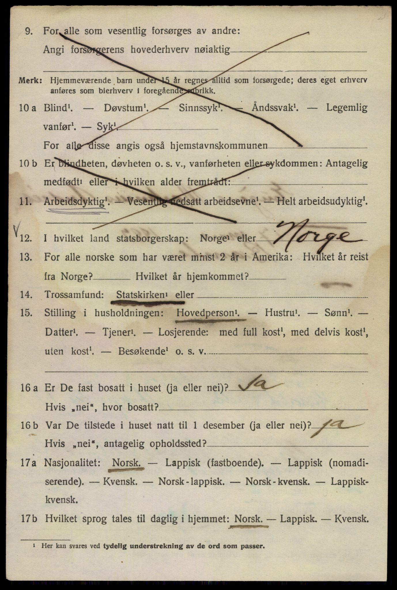 SAO, 1920 census for Kristiania, 1920, p. 510092