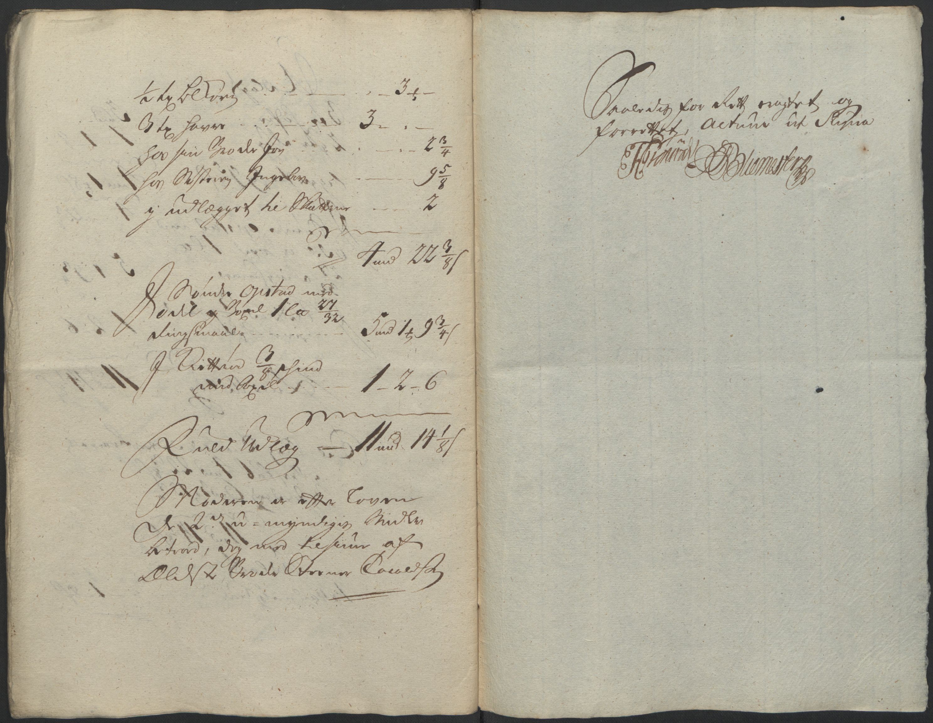 Forsvaret, Generalauditøren, AV/RA-RAFA-1772/F/Fj/Fjb/L0003: Skifter nr. 60 - 69 (1727, 1728), 1727-1728, p. 528