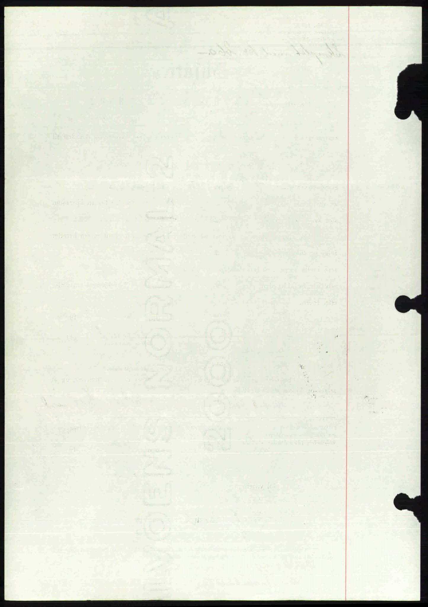 Toten tingrett, SAH/TING-006/H/Hb/Hbc/L0007: Mortgage book no. Hbc-07, 1939-1940, Diary no: : 1399/1940