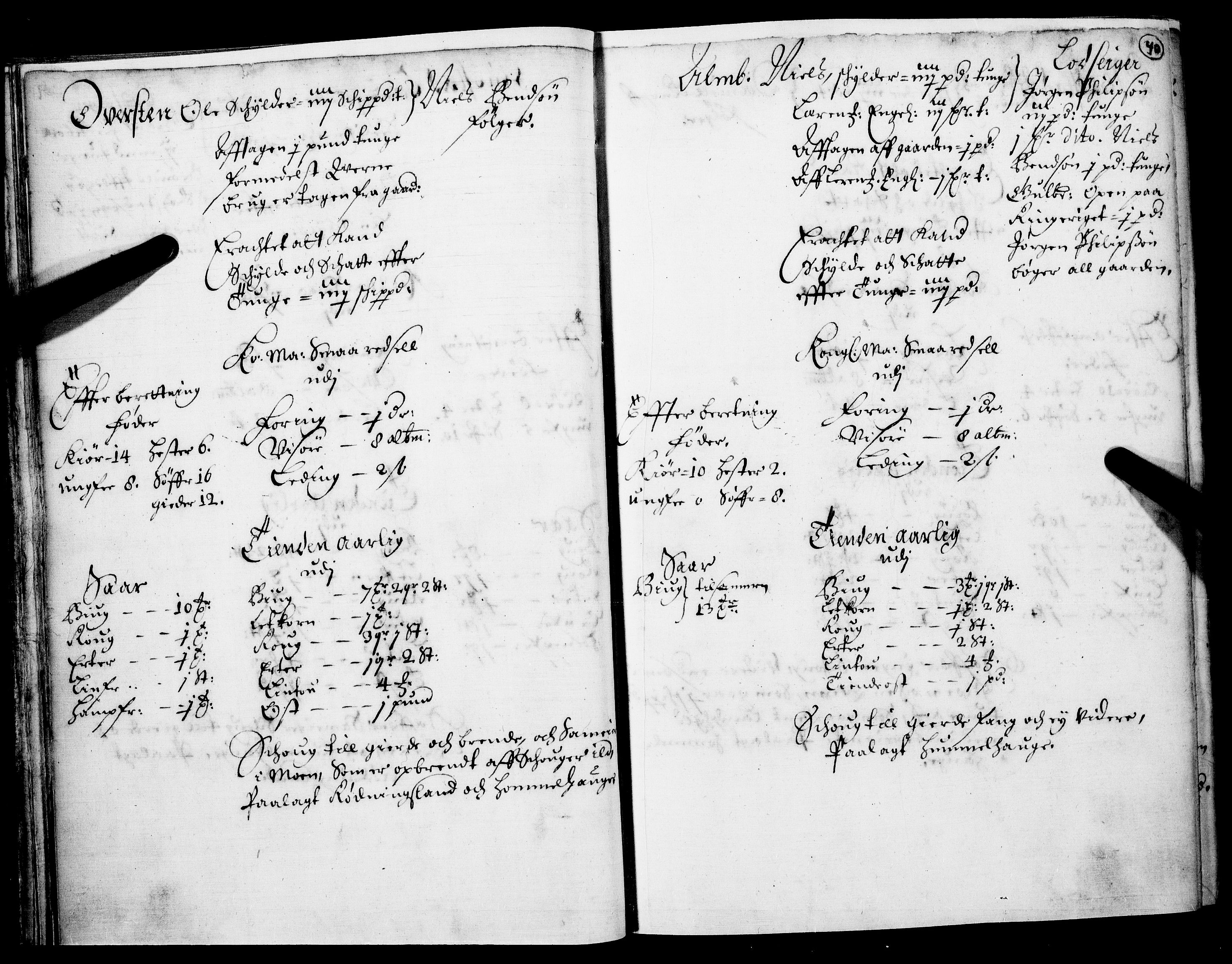 Rentekammeret inntil 1814, Realistisk ordnet avdeling, AV/RA-EA-4070/N/Nb/Nba/L0016: Hadeland og Valdres fogderi, 1. del, 1667, p. 39b-40a