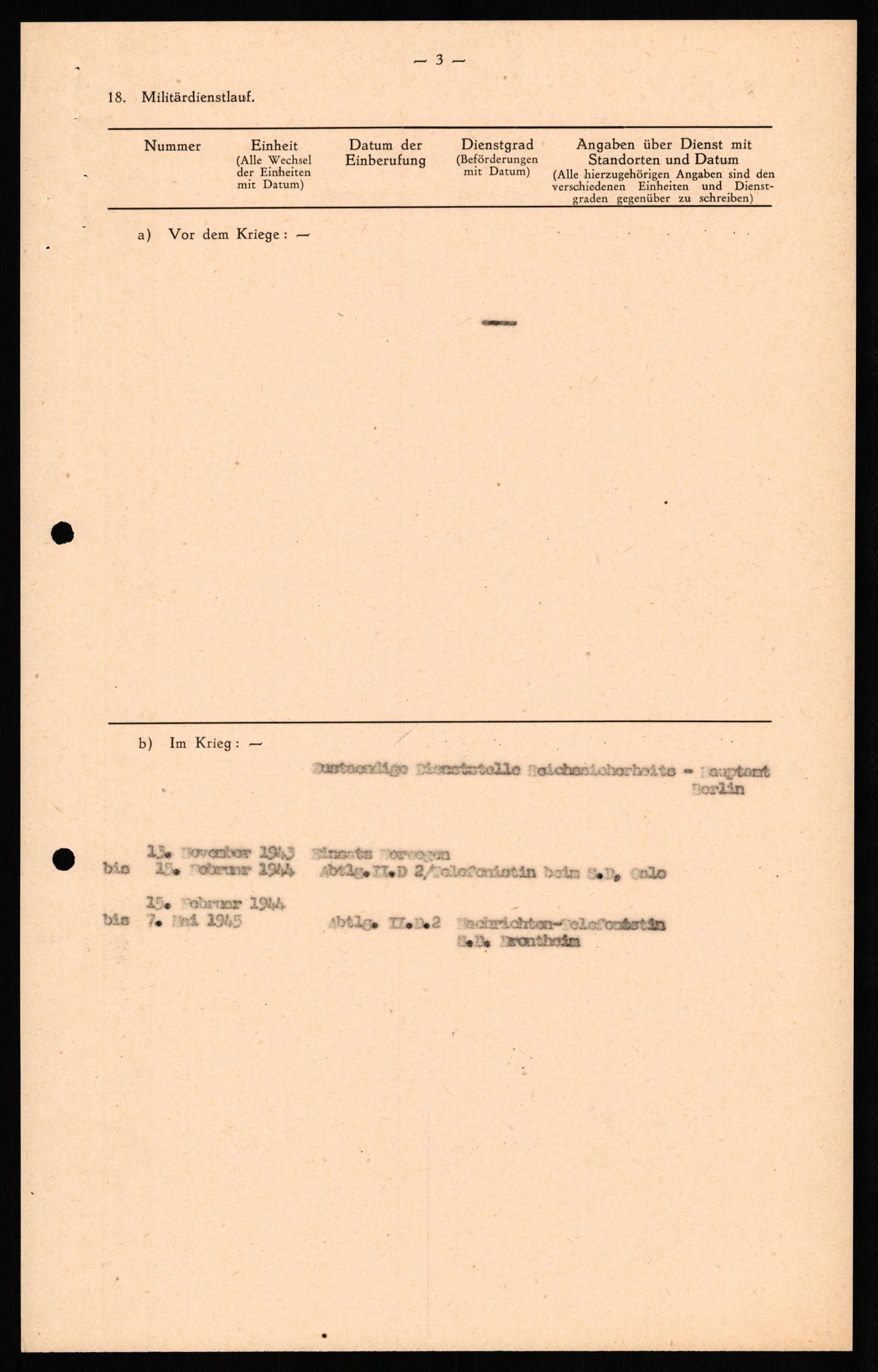 Forsvaret, Forsvarets overkommando II, AV/RA-RAFA-3915/D/Db/L0029: CI Questionaires. Tyske okkupasjonsstyrker i Norge. Tyskere., 1945-1946, p. 377