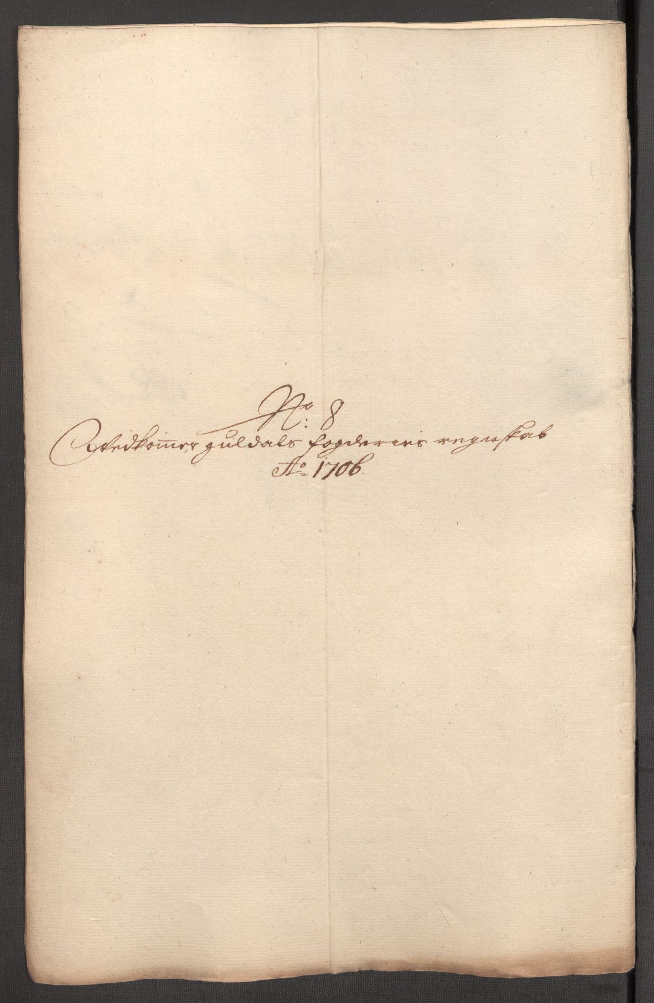 Rentekammeret inntil 1814, Reviderte regnskaper, Fogderegnskap, RA/EA-4092/R60/L3956: Fogderegnskap Orkdal og Gauldal, 1706, p. 314