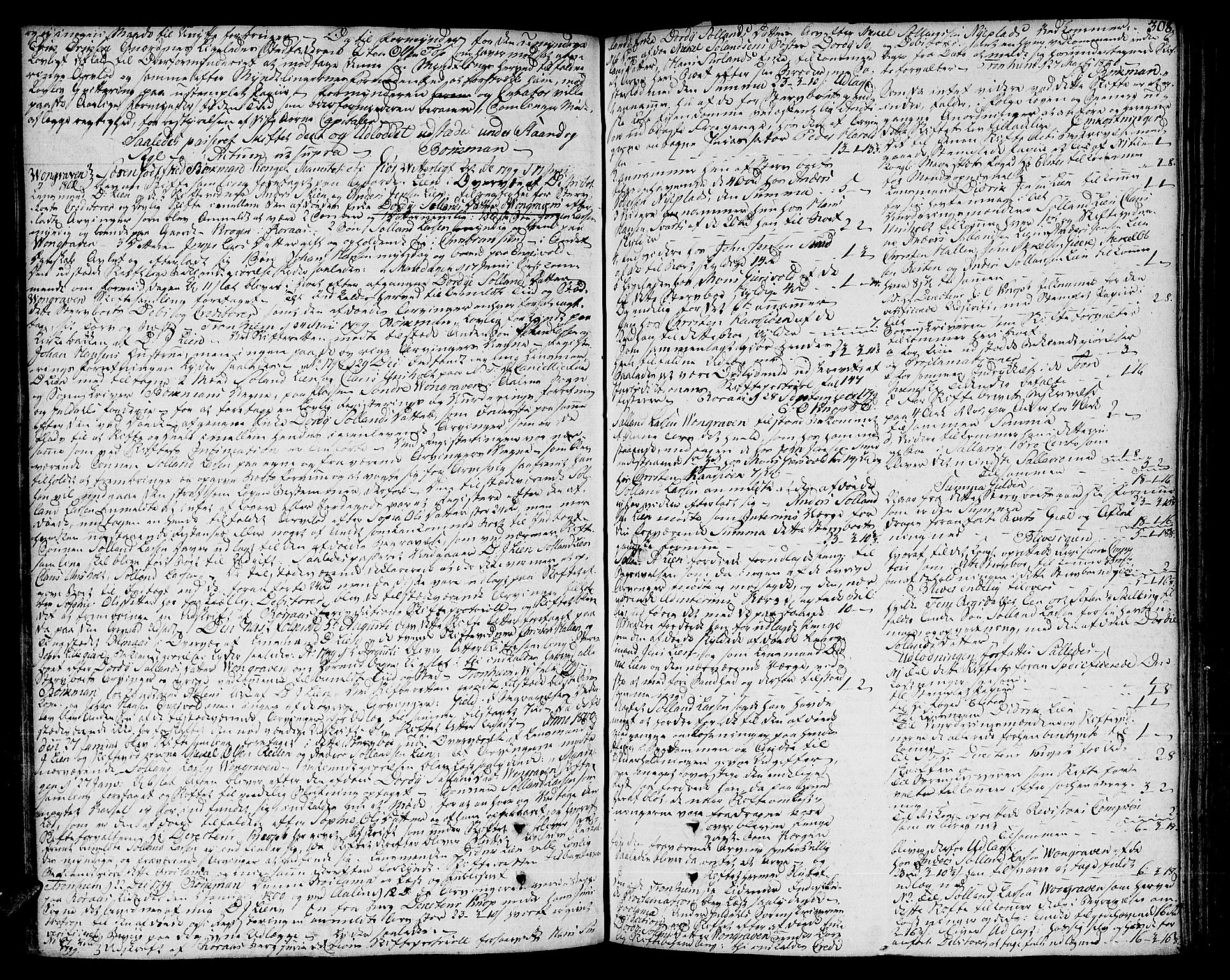Gauldal sorenskriveri, SAT/A-0014/1/3/3A/L0010: Skifteprotokoll, 1796-1803, p. 307b-308a