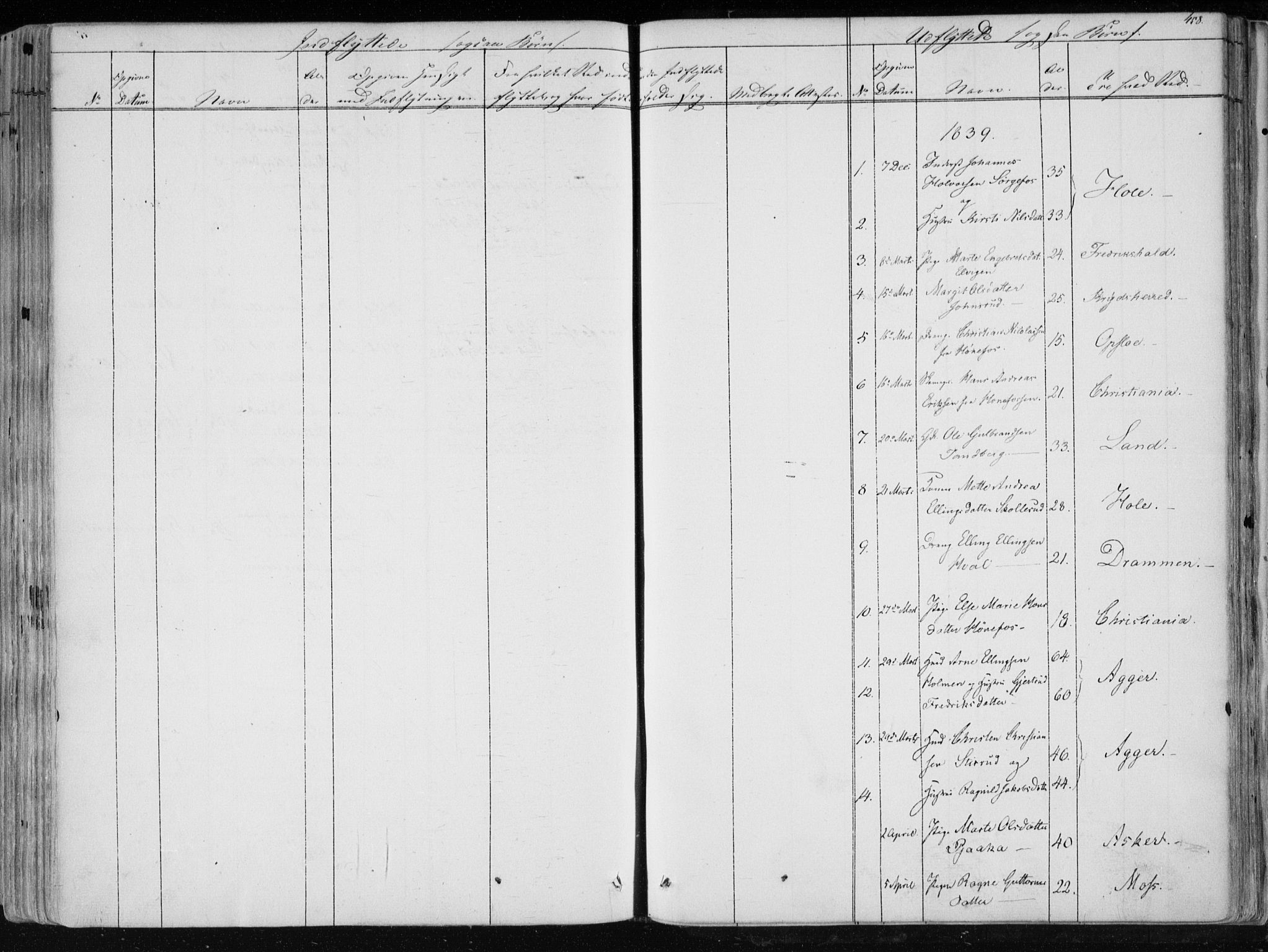 Norderhov kirkebøker, AV/SAKO-A-237/F/Fa/L0010: Parish register (official) no. 10, 1837-1847, p. 458